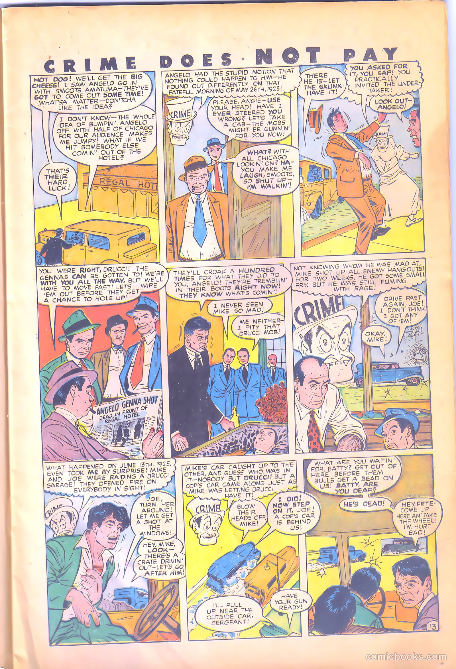 Crime Does Not Pay #66 (1942) — page 16 of 54
