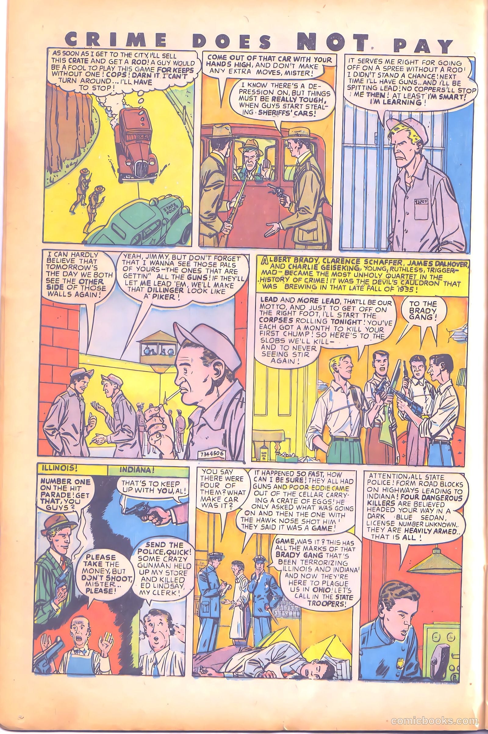 Crime Does Not Pay #66 (1942) — page 21 of 54