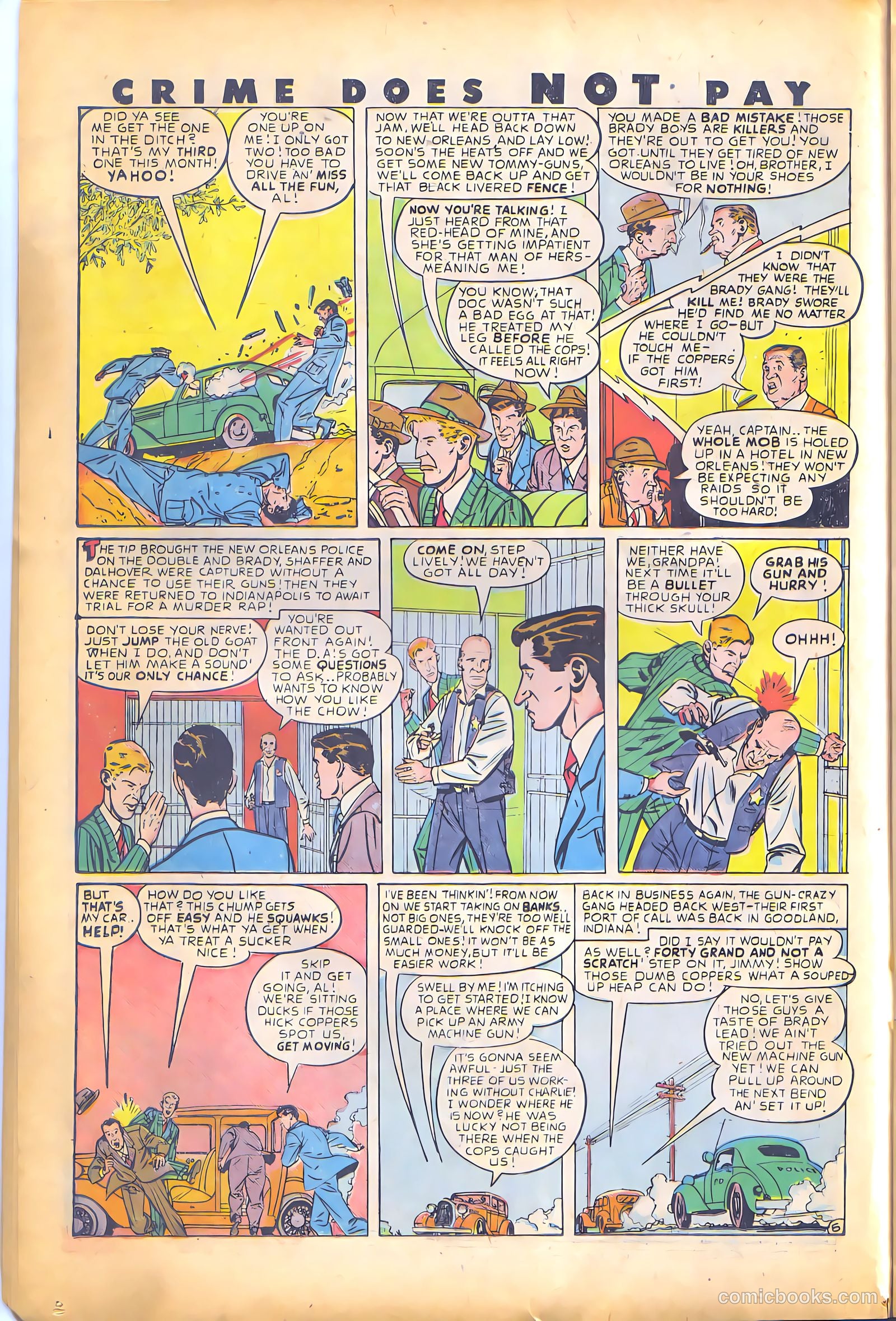Crime Does Not Pay #66 (1942) — page 25 of 54