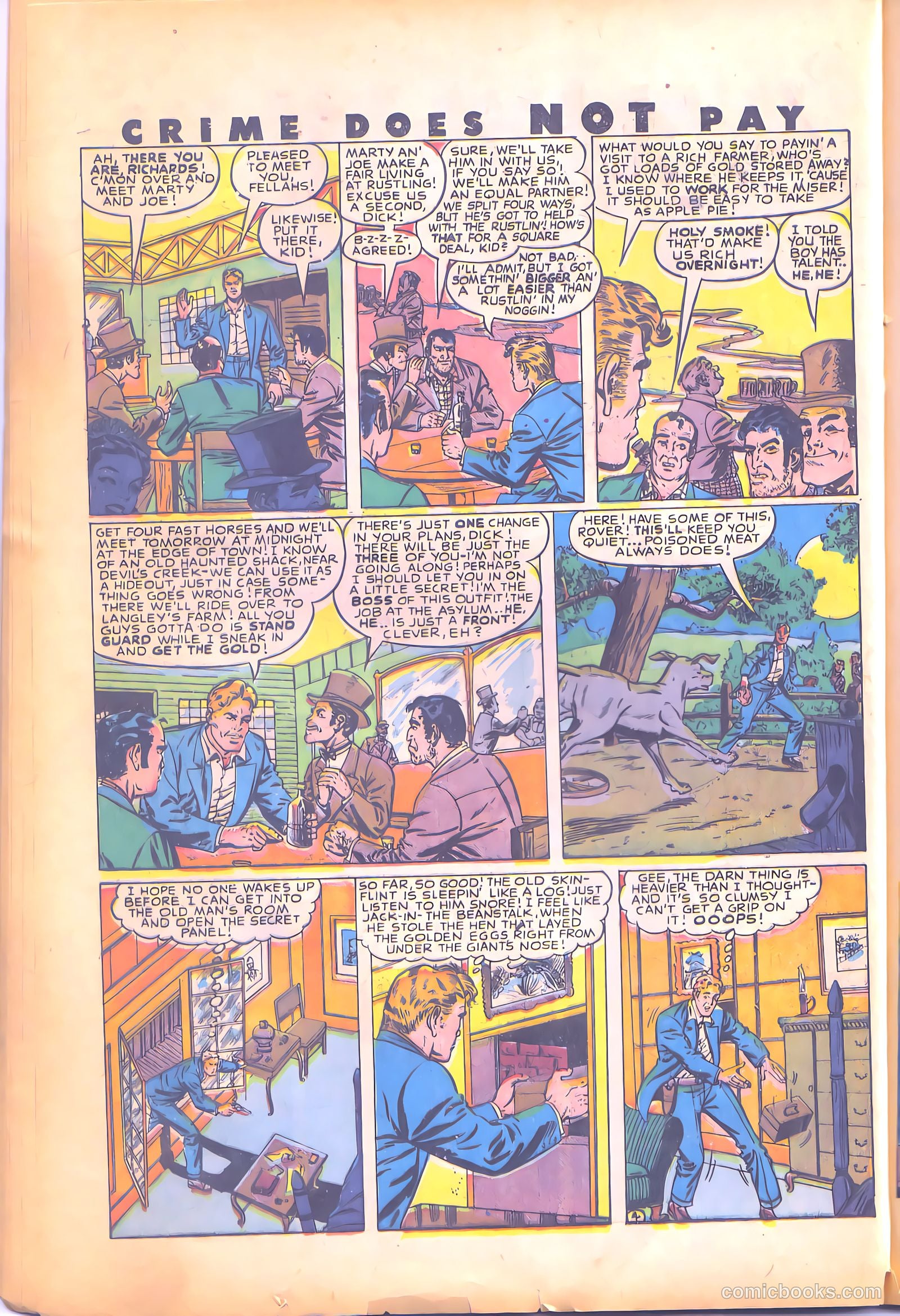 Crime Does Not Pay #66 (1942) — page 31 of 54