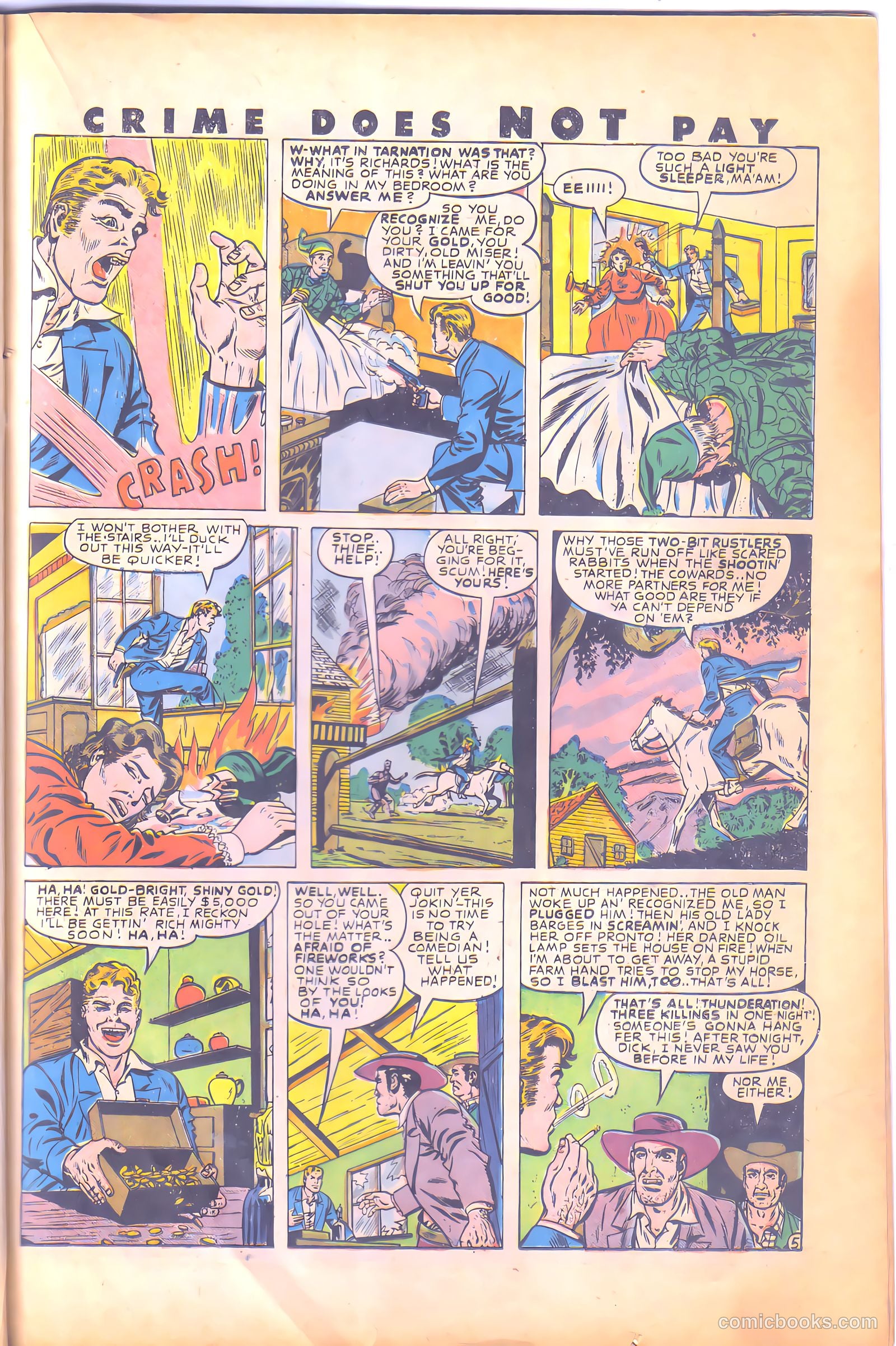 Crime Does Not Pay #66 (1942) — page 32 of 54