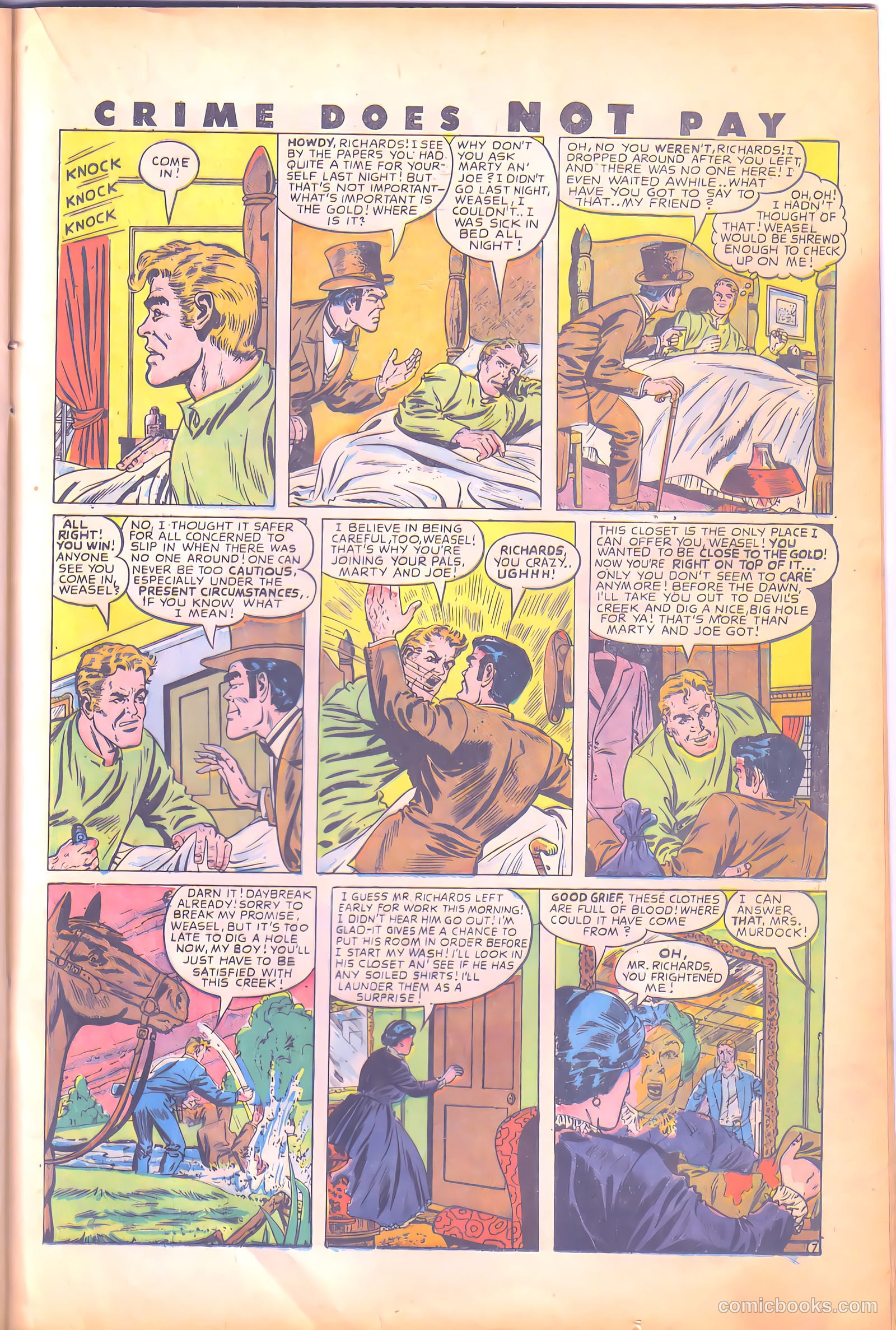 Crime Does Not Pay #66 (1942) — page 34 of 54