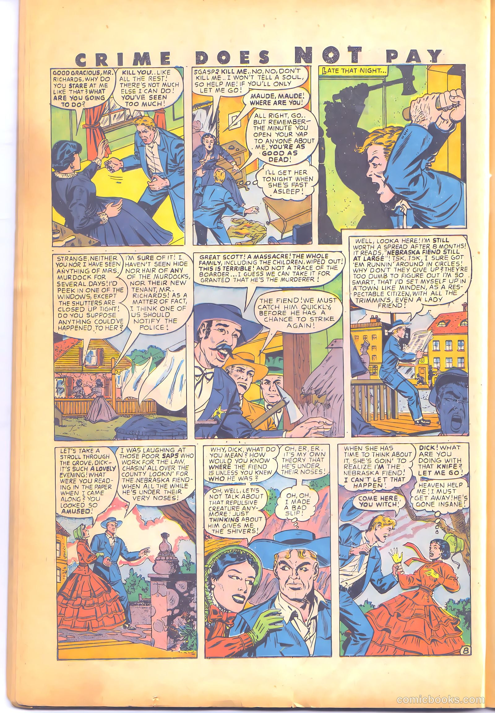 Crime Does Not Pay #66 (1942) — page 35 of 54