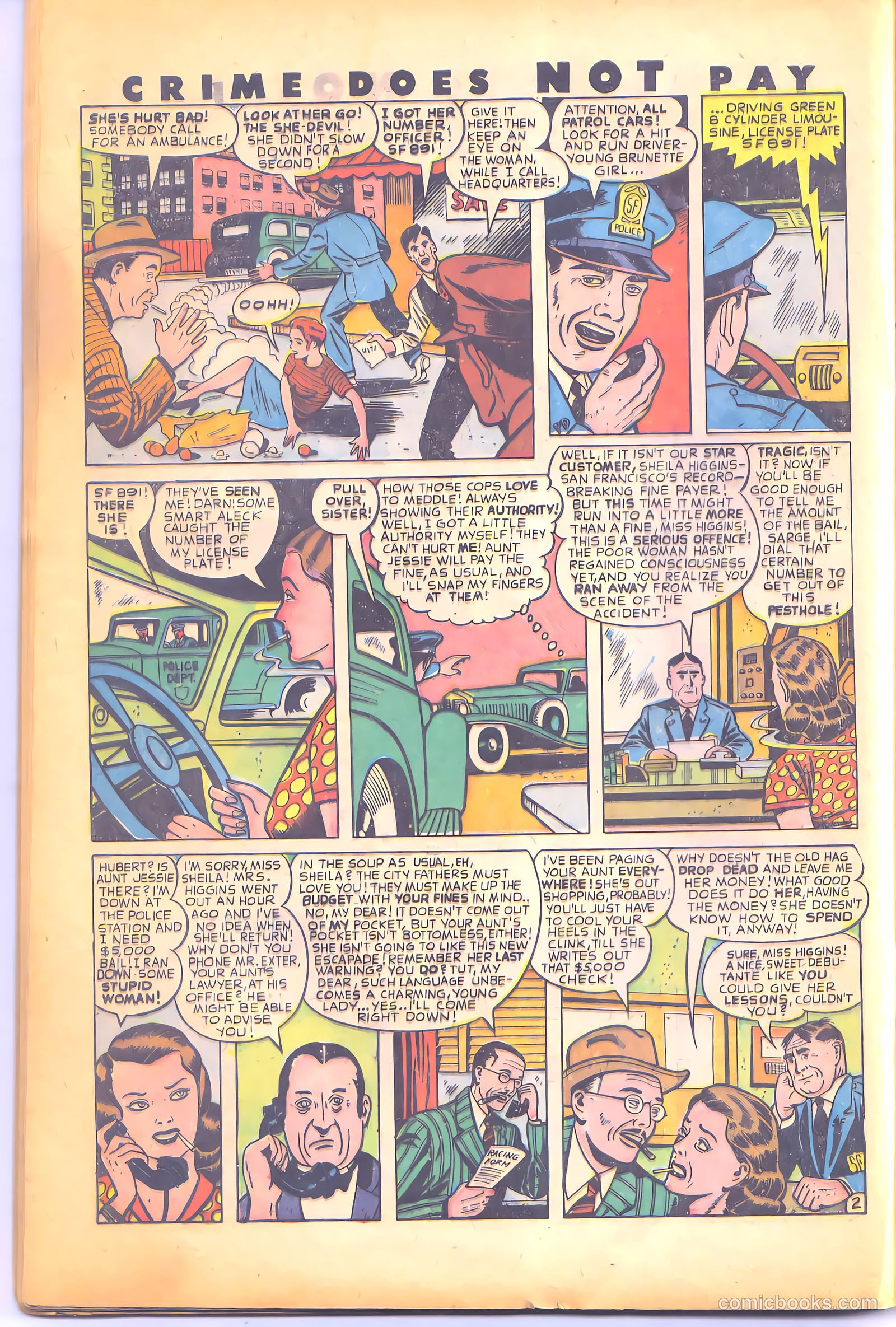 Crime Does Not Pay #66 (1942) — page 43 of 54