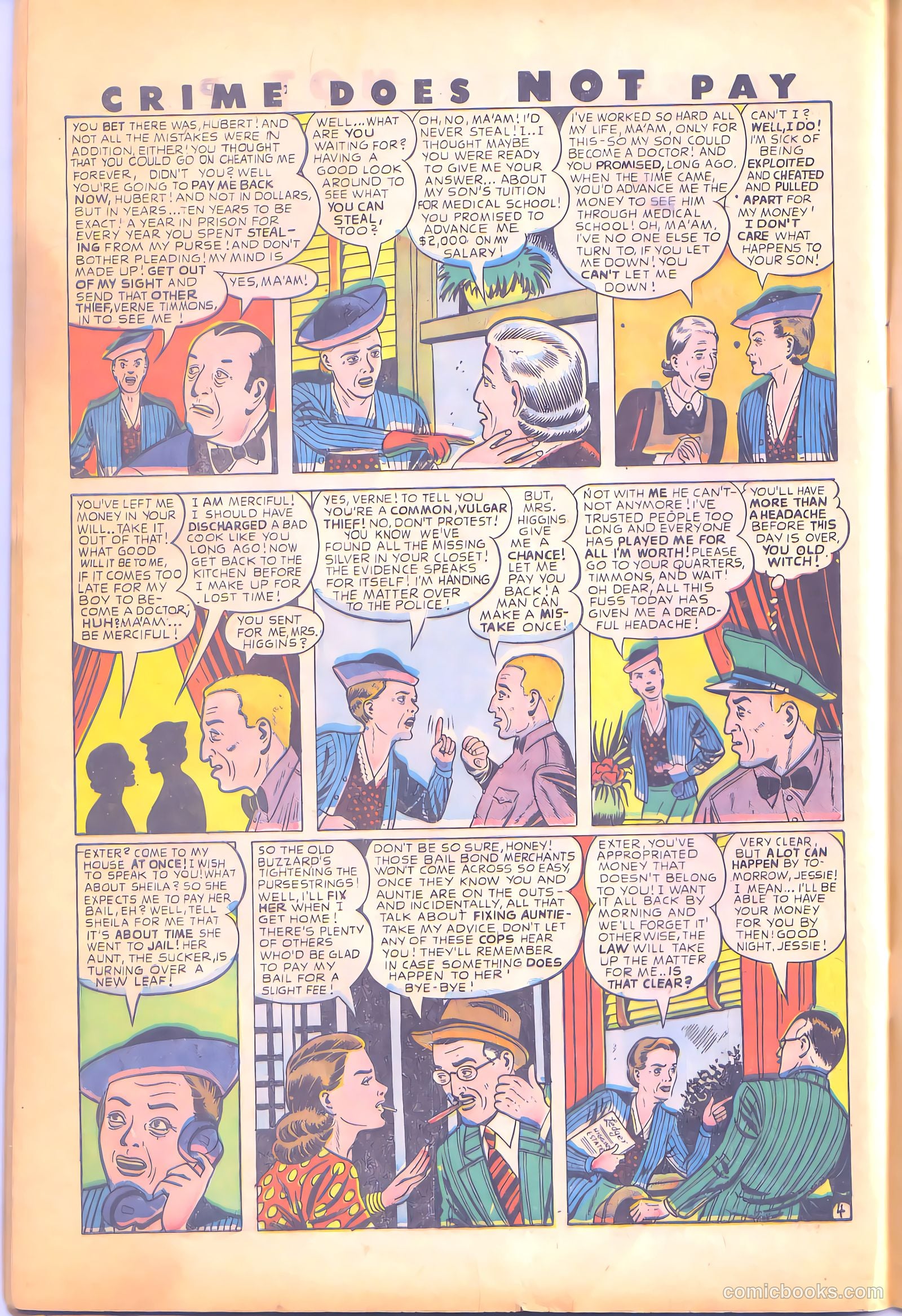 Crime Does Not Pay #66 (1942) — page 45 of 54
