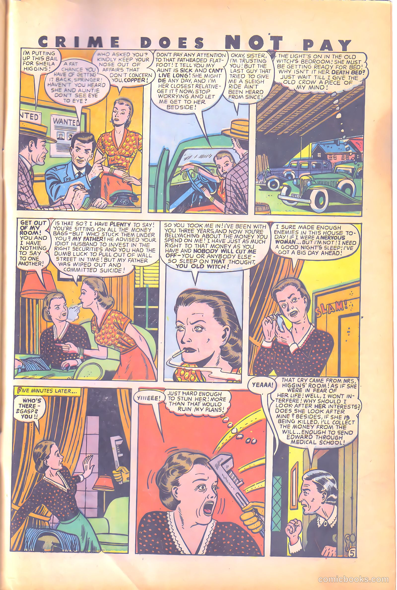 Crime Does Not Pay #66 (1942) — page 46 of 54