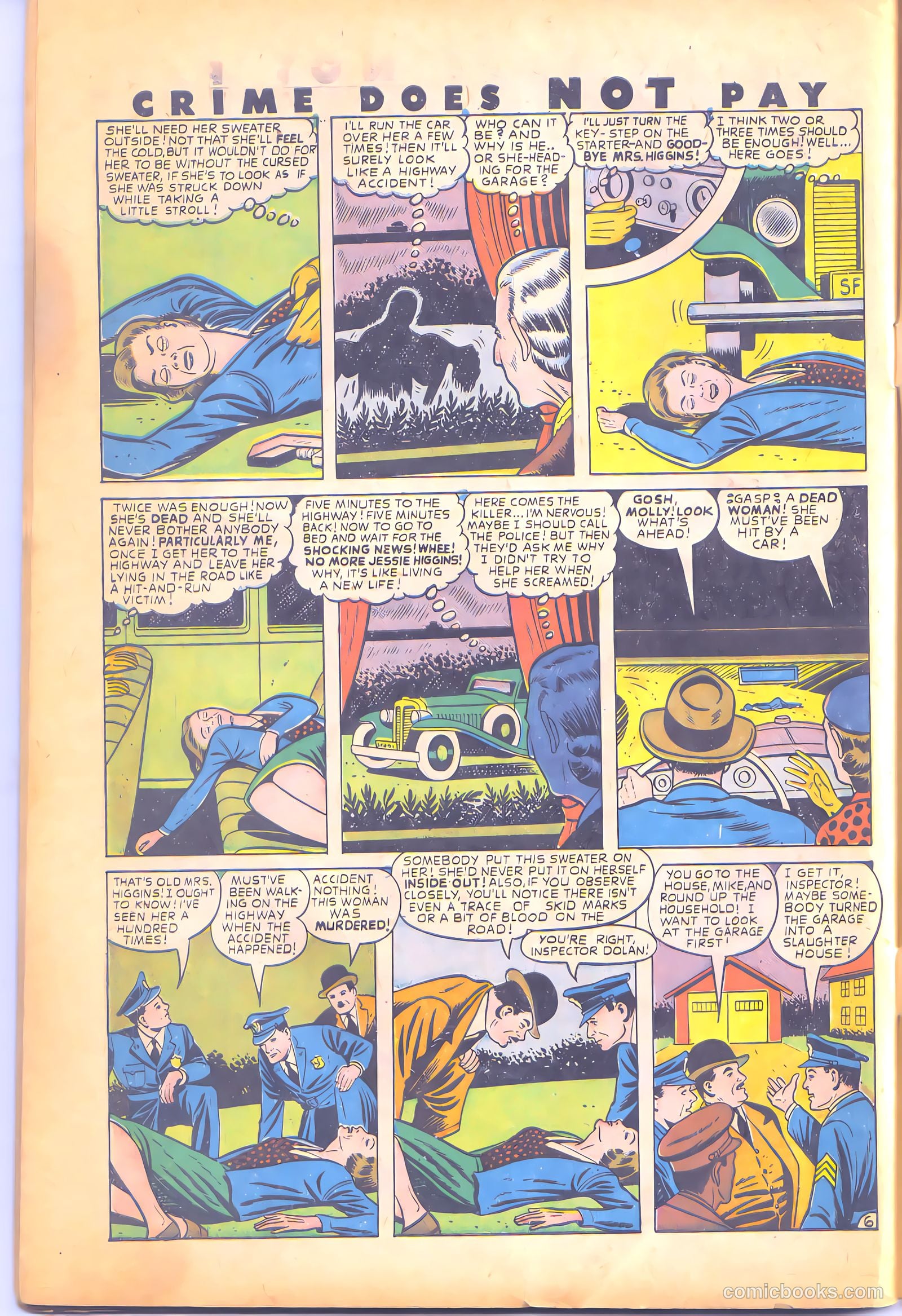Crime Does Not Pay #66 (1942) — page 47 of 54