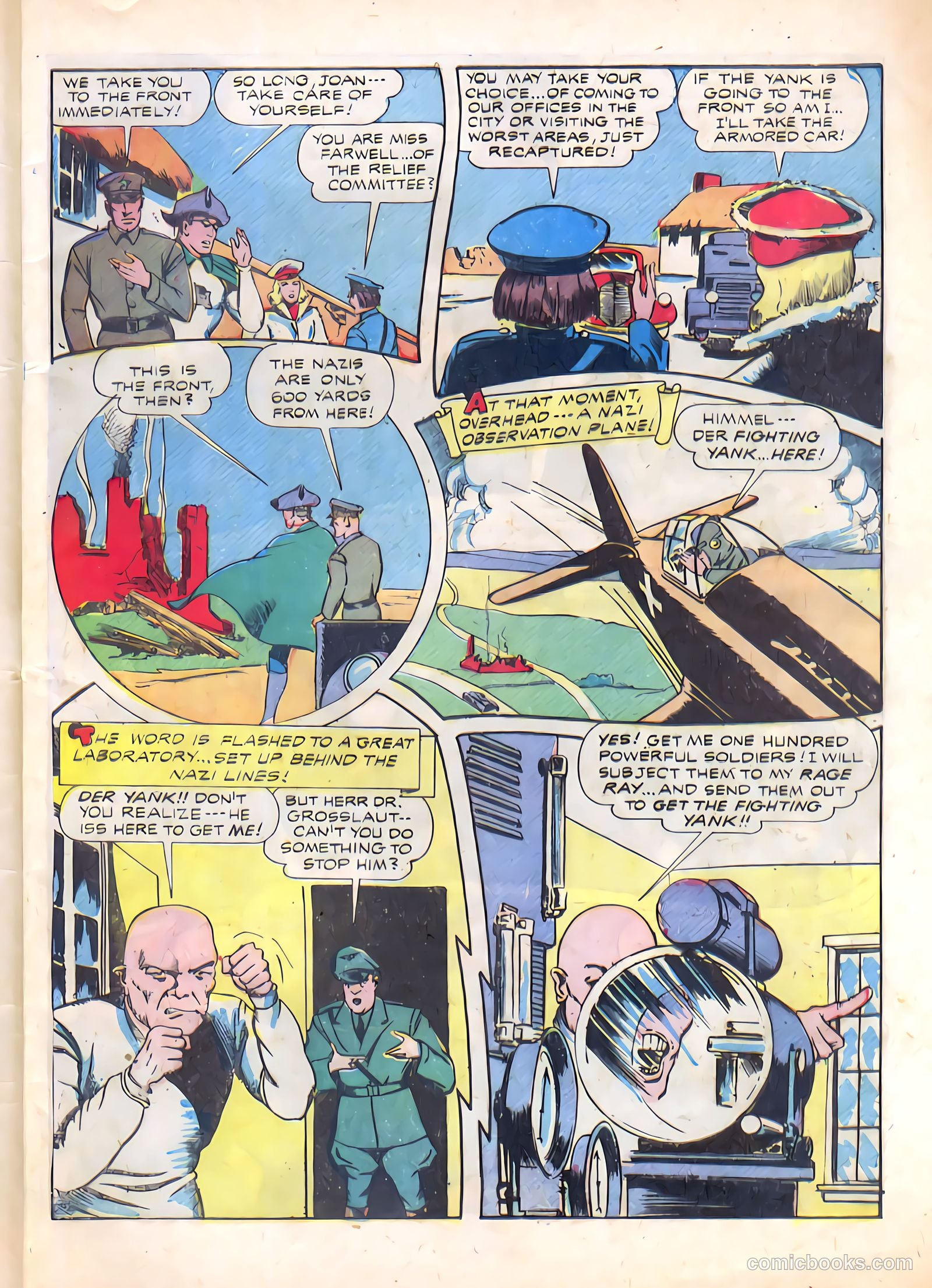 Startling Comics #24 (1940) — page 4 of 58