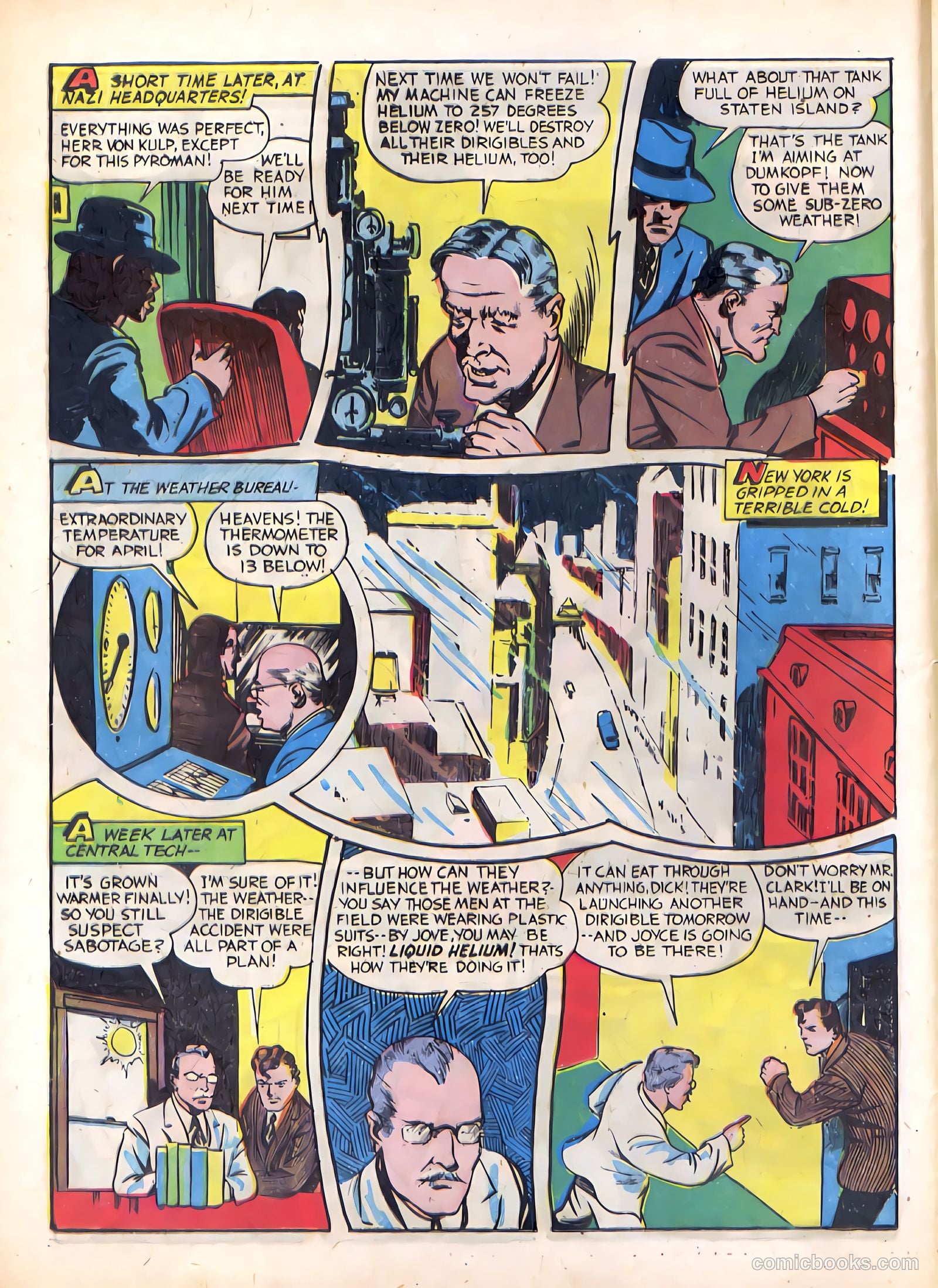 Startling Comics #24 (1940) — page 19 of 58
