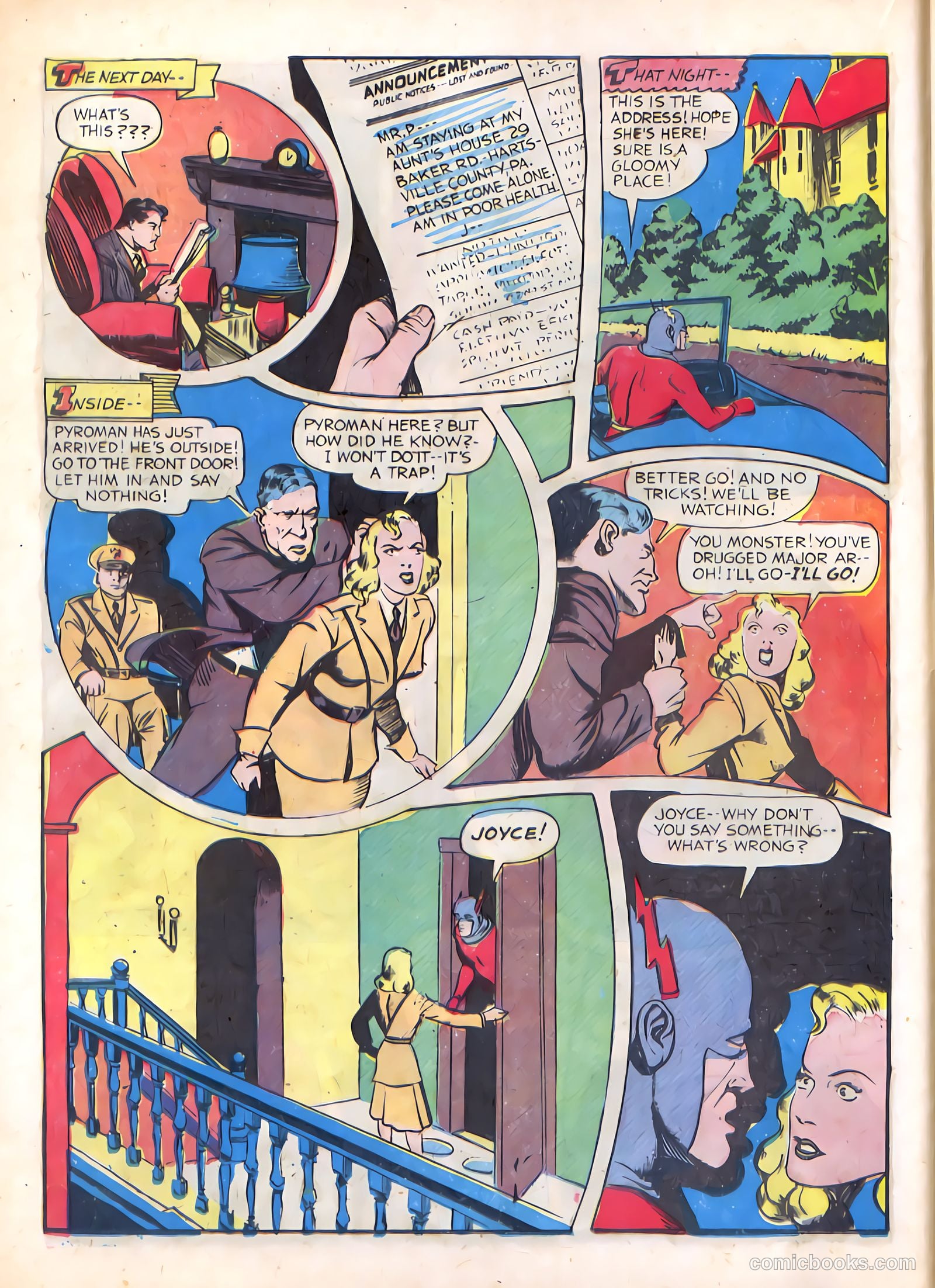Startling Comics #24 (1940) — page 23 of 58