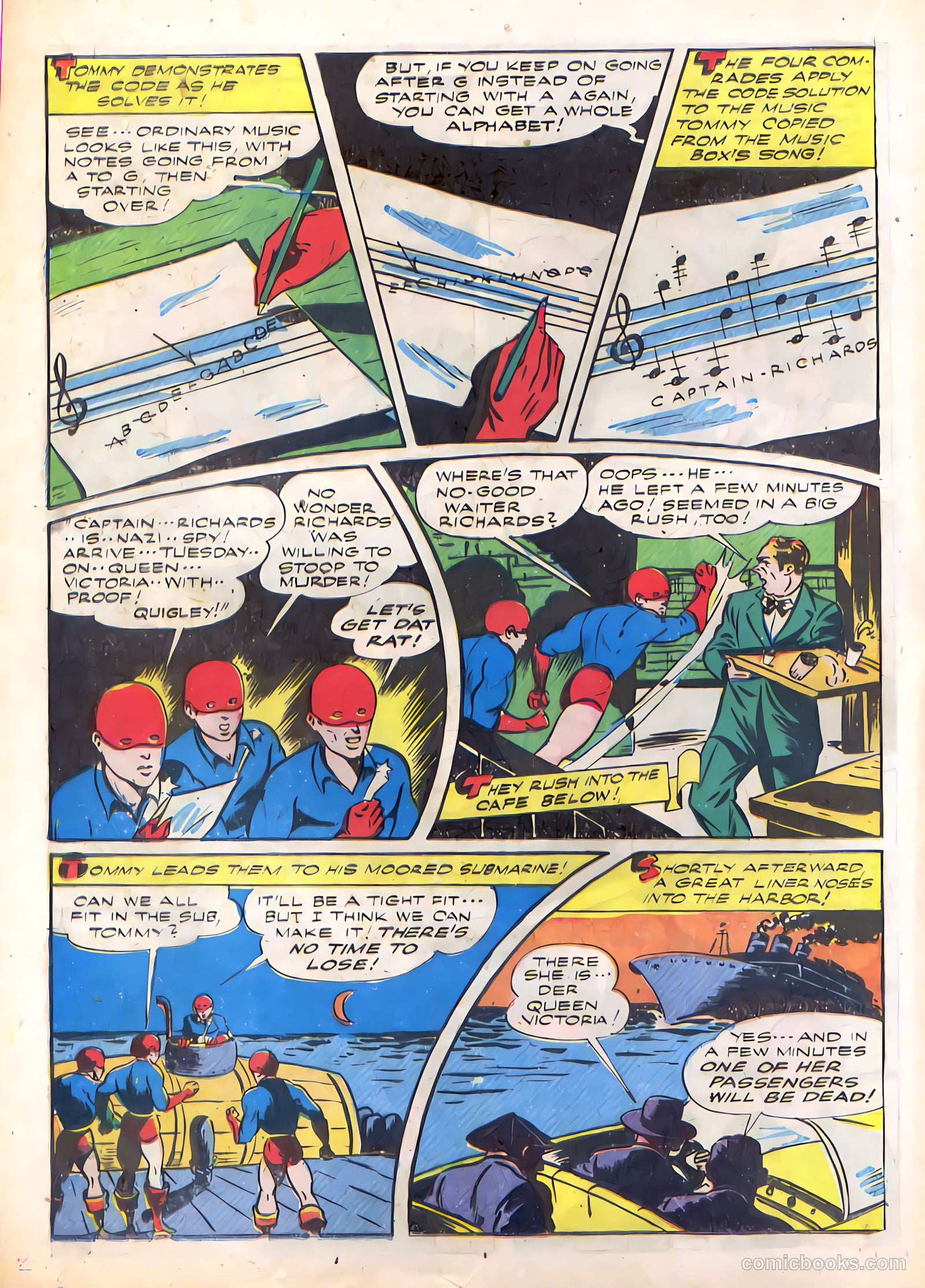 Startling Comics #24 (1940) — page 35 of 58