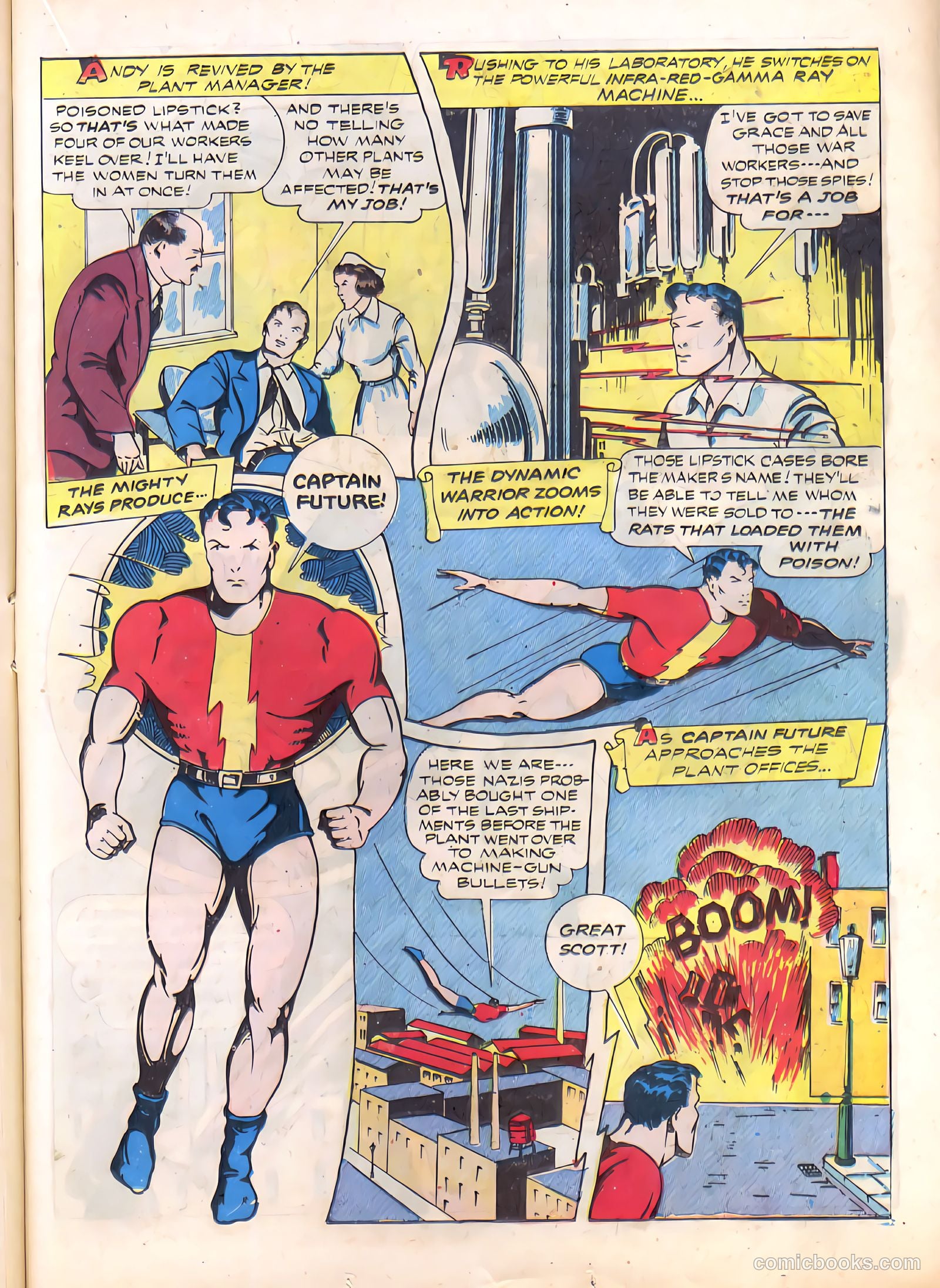 Startling Comics #24 (1940) — page 40 of 58