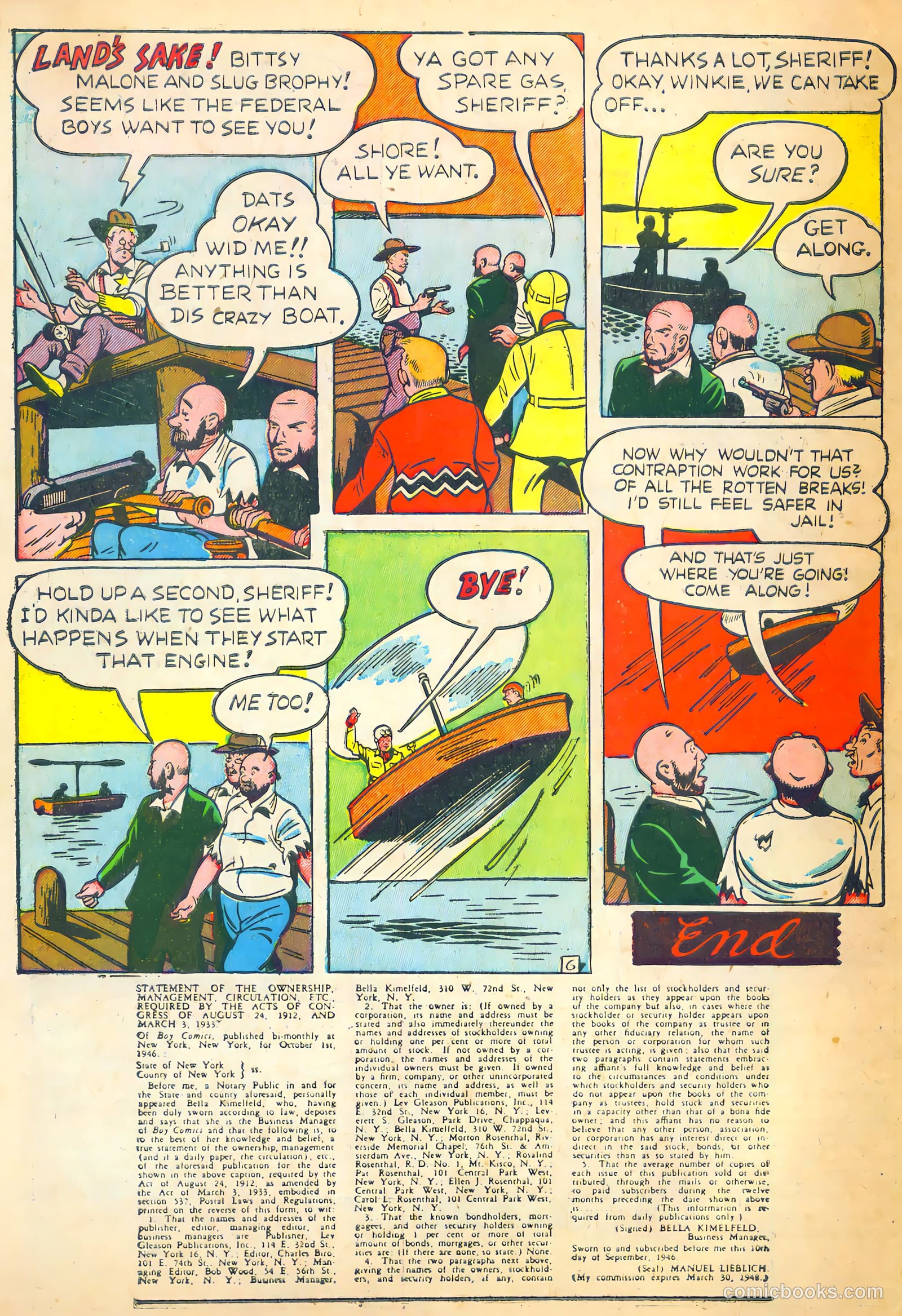 Boy Comics #32 (1950) — page 60 of 64