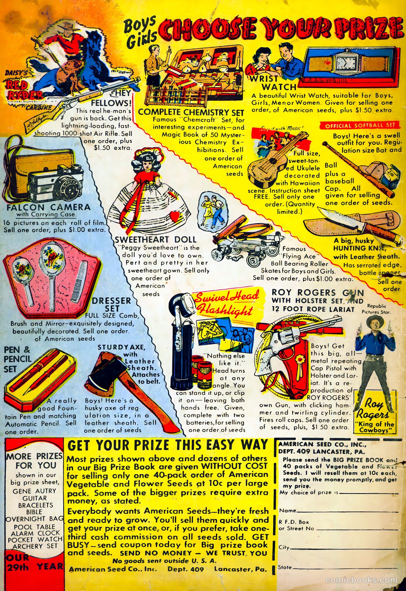 Boy Comics #32 (1950) — page 64 of 64