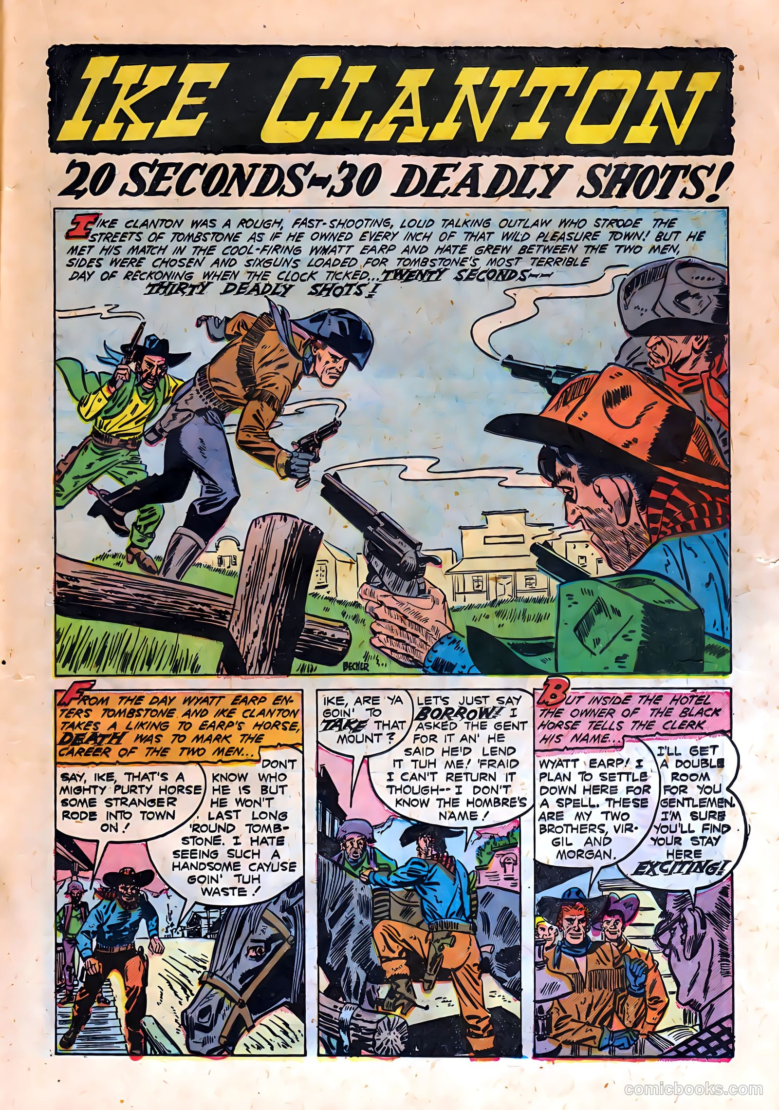 Badmen of Tombstone #nn (1950) — page 17 of 36