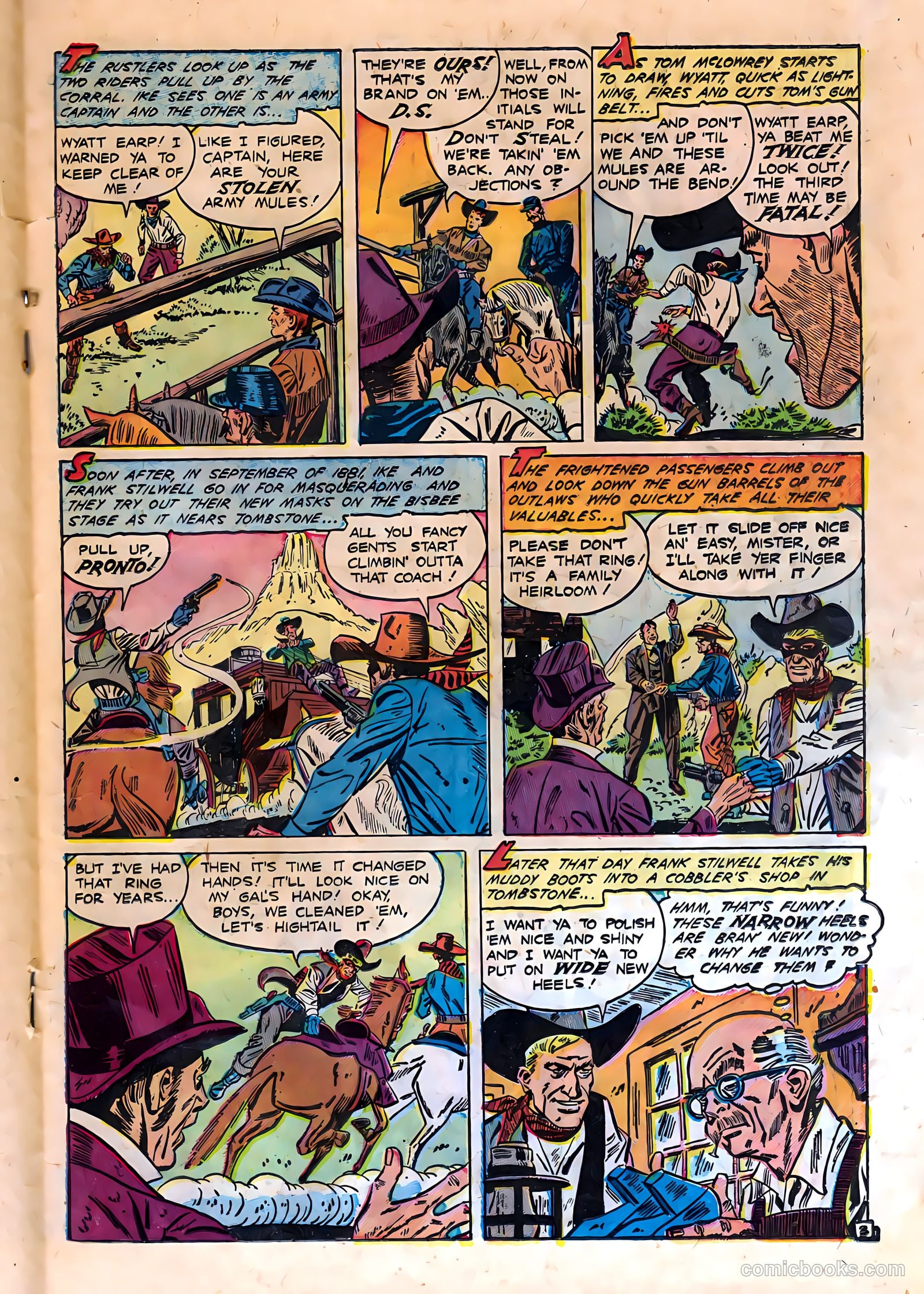 Badmen of Tombstone #nn (1950) — page 19 of 36