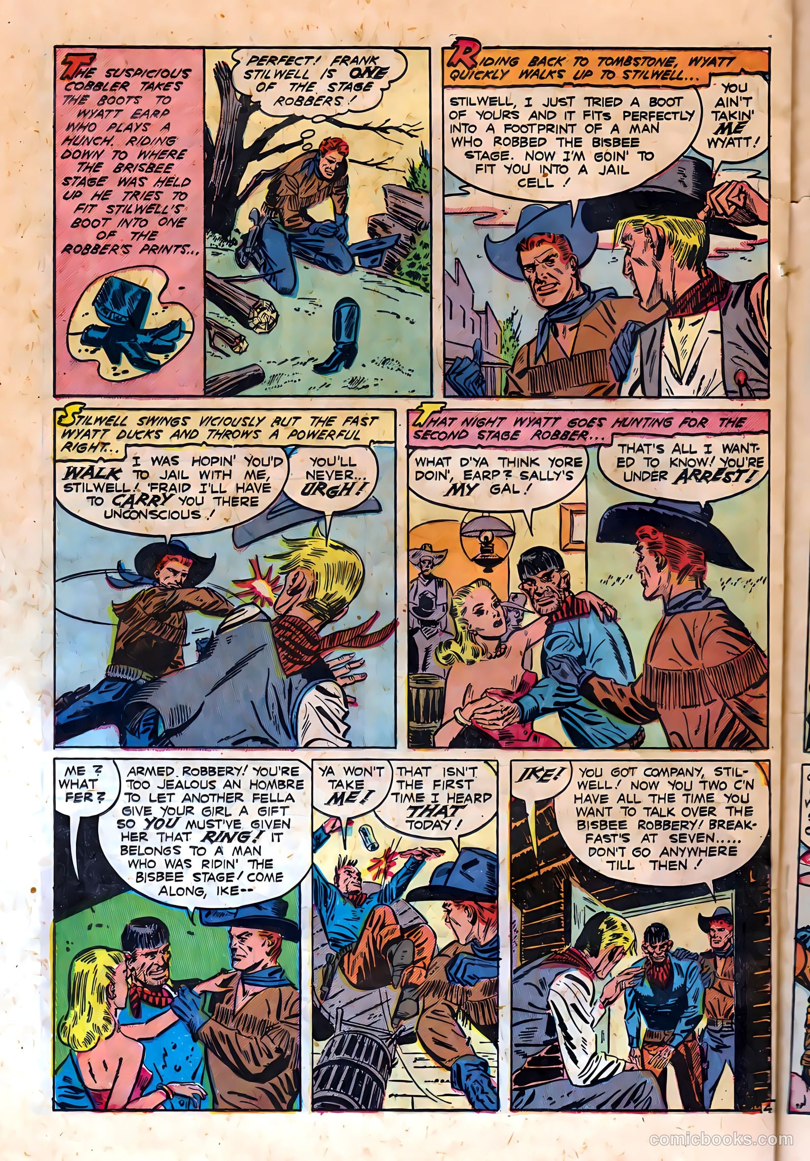 Badmen of Tombstone #nn (1950) — page 20 of 36
