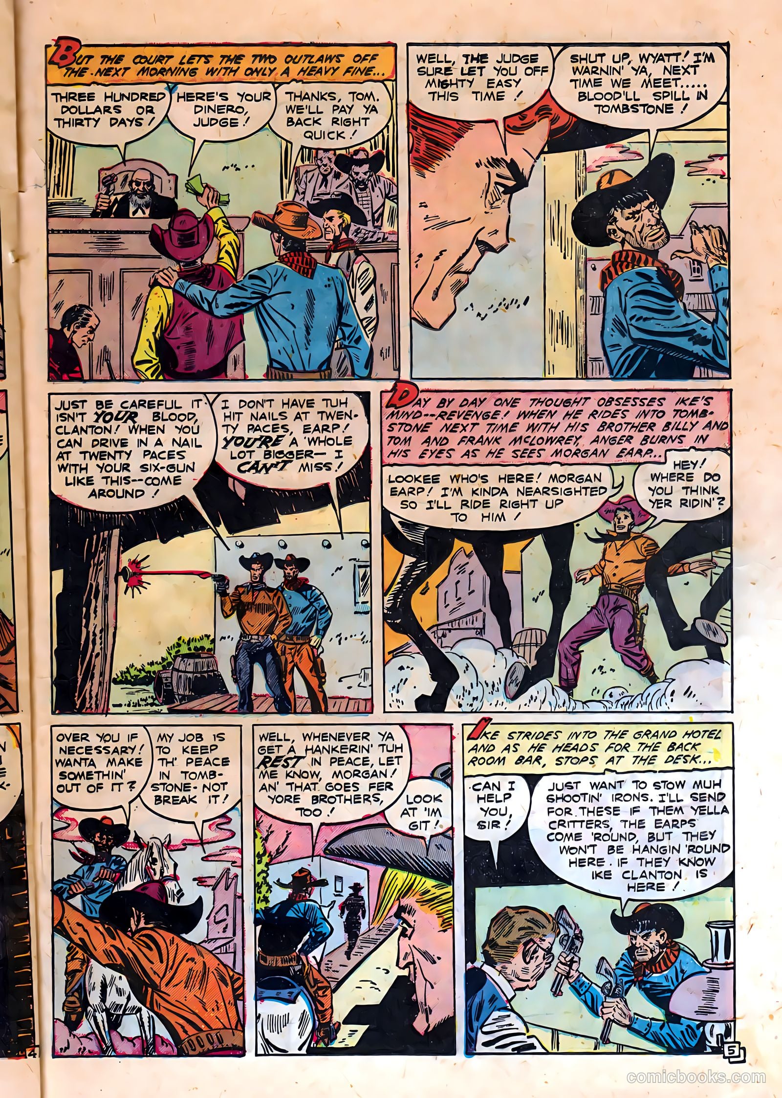 Badmen of Tombstone #nn (1950) — page 21 of 36