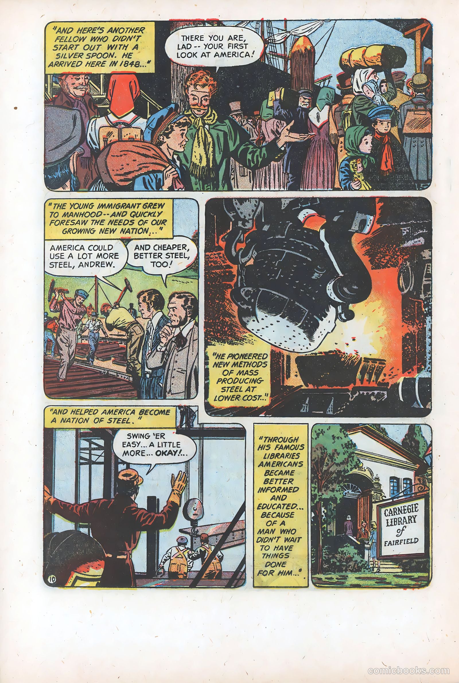 Watch Out for Big Talk! #1 (1950) — page 10 of 16