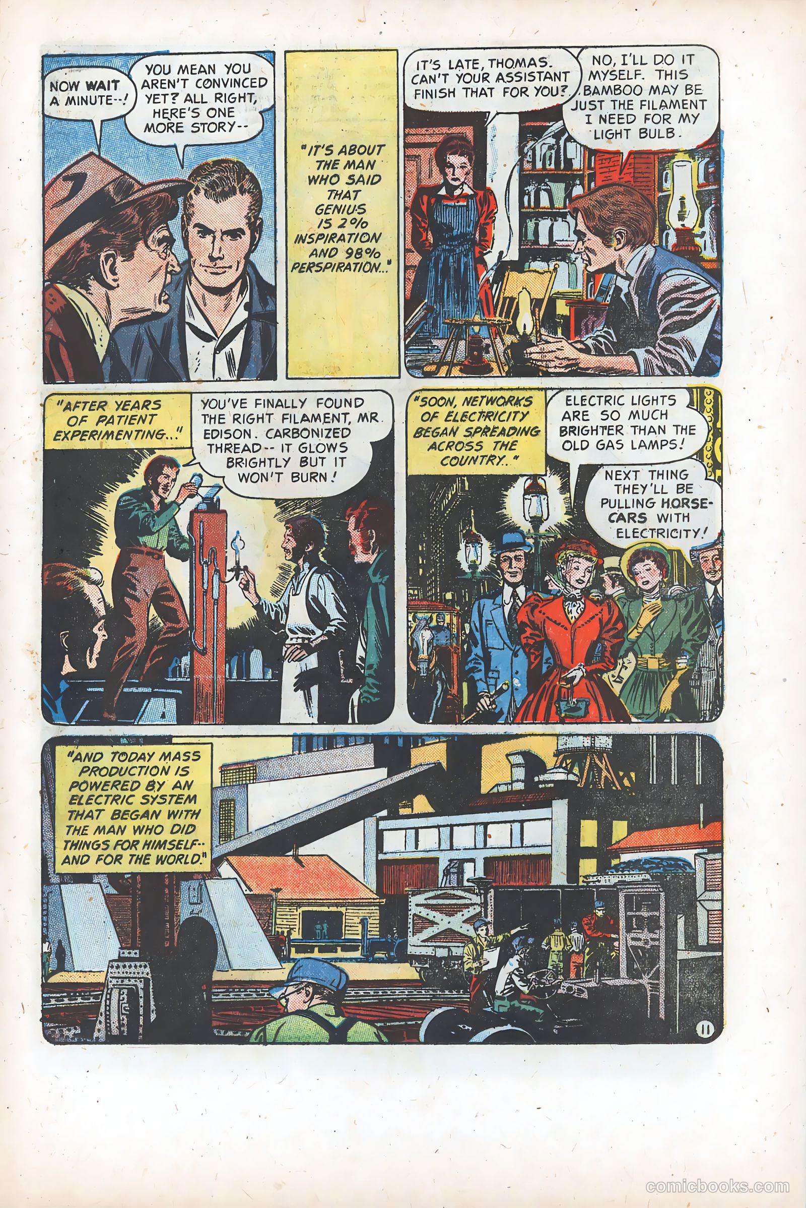 Watch Out for Big Talk! #1 (1950) — page 11 of 16