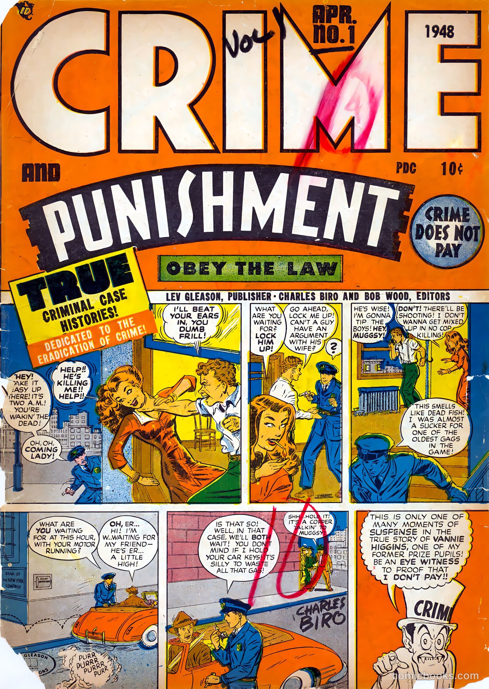 Crime and Punishment #1 cover