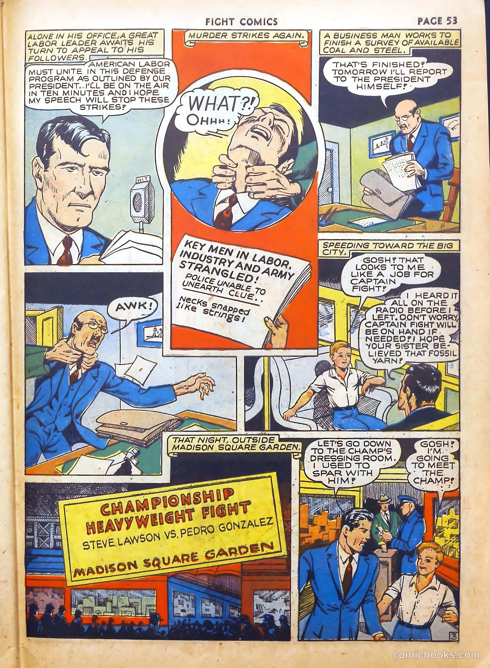 captain fight collection #nn — page 34 of 55
