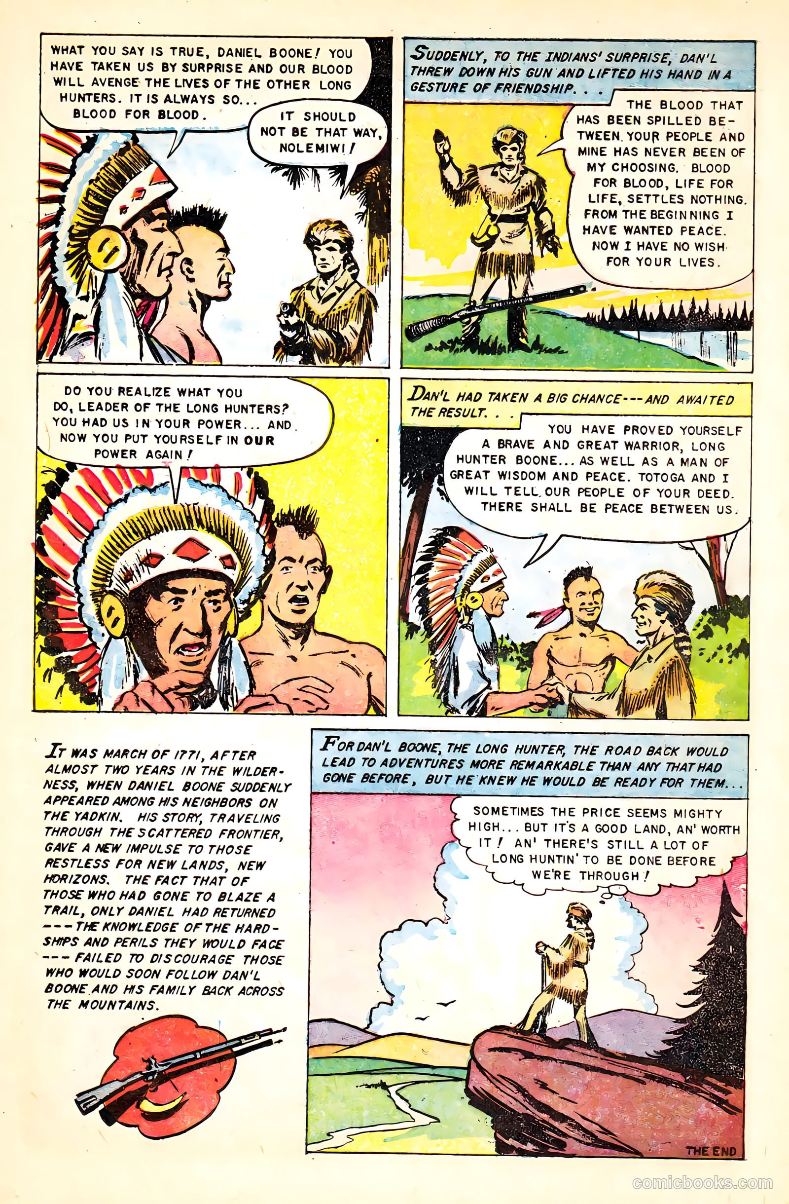 Heroes of the Wild Frontier #1 (1956) — page 13 of 36