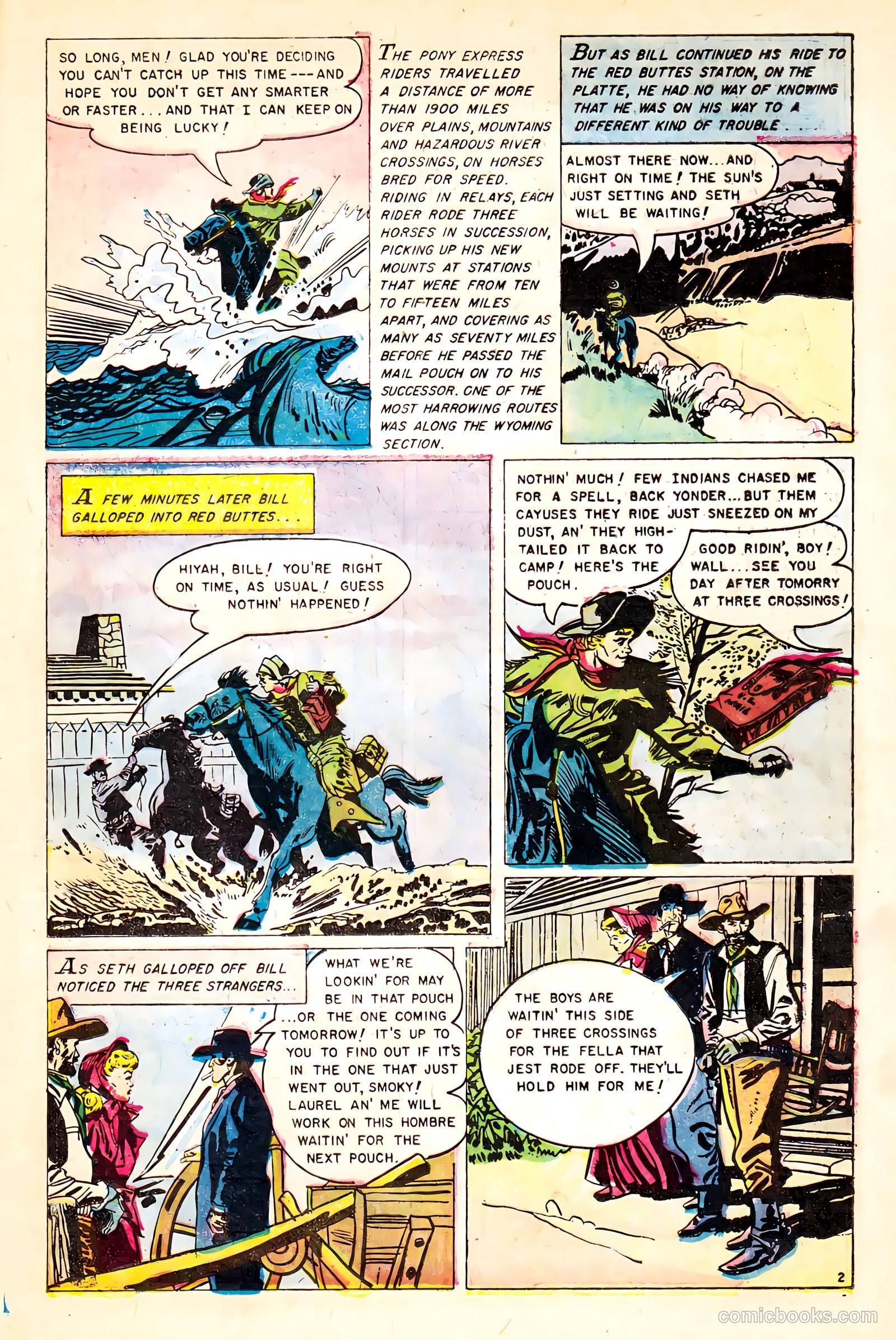 Heroes of the Wild Frontier #1 (1956) — page 15 of 36