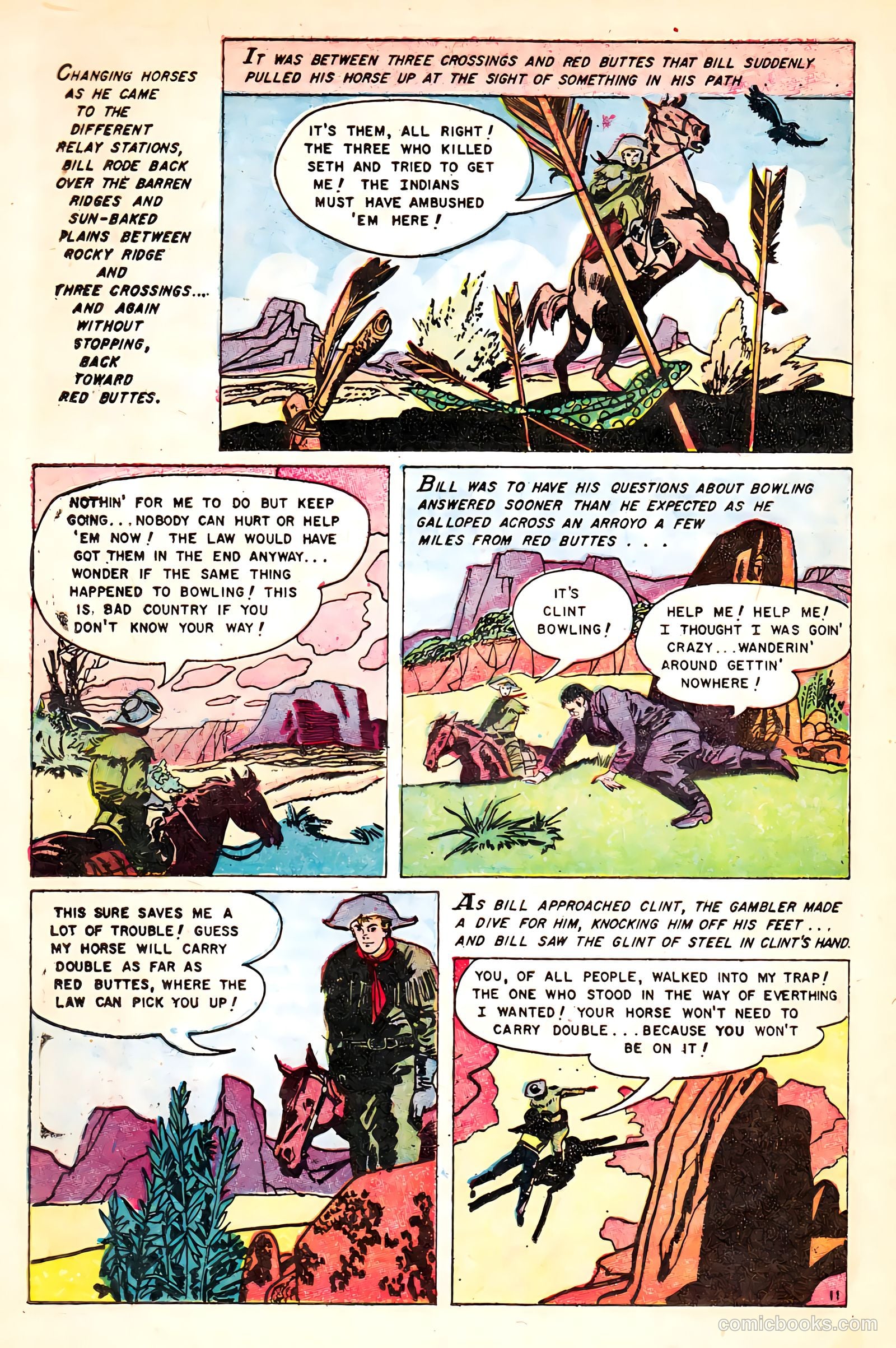 Heroes of the Wild Frontier #1 (1956) — page 24 of 36