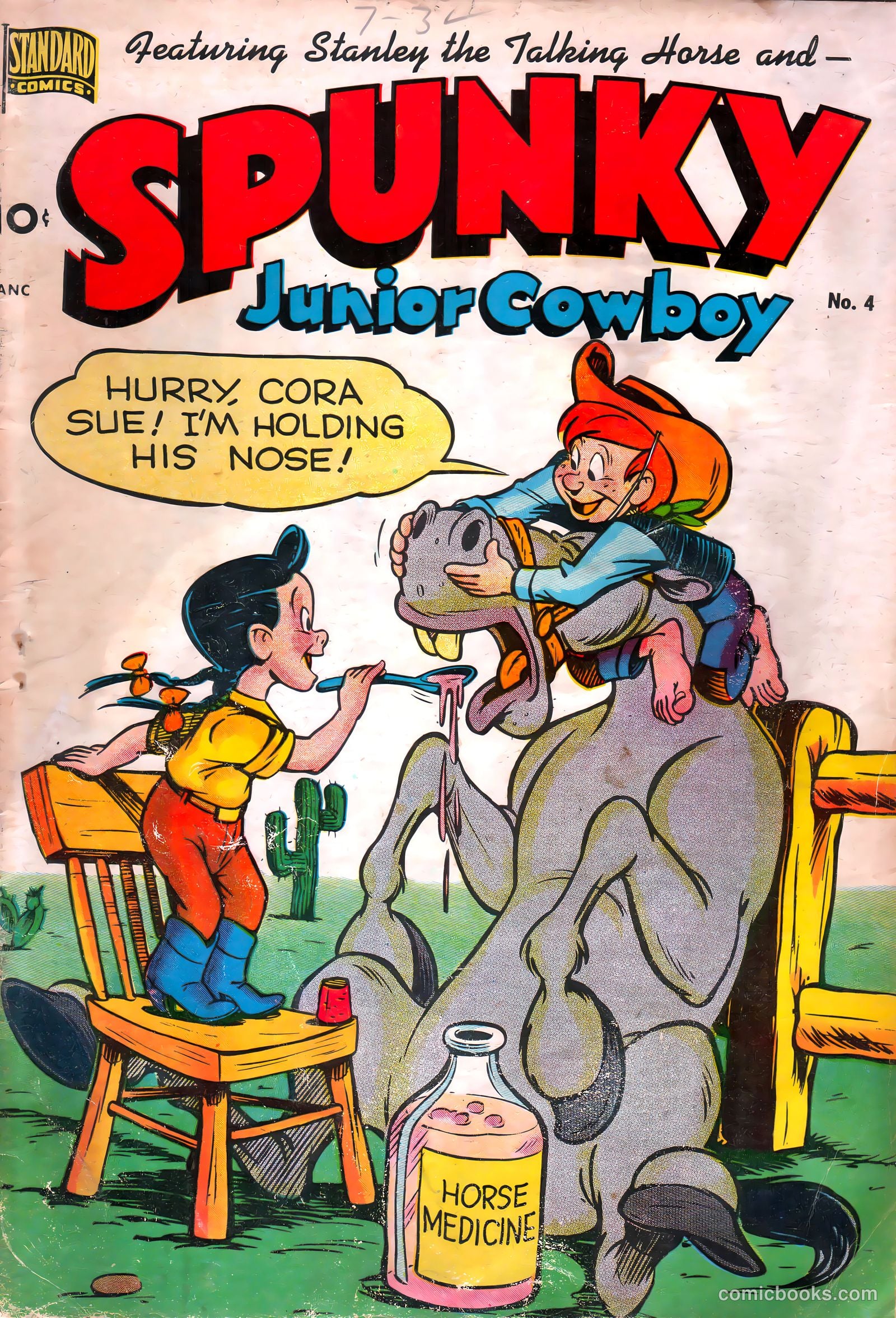 Spunky #4 cover