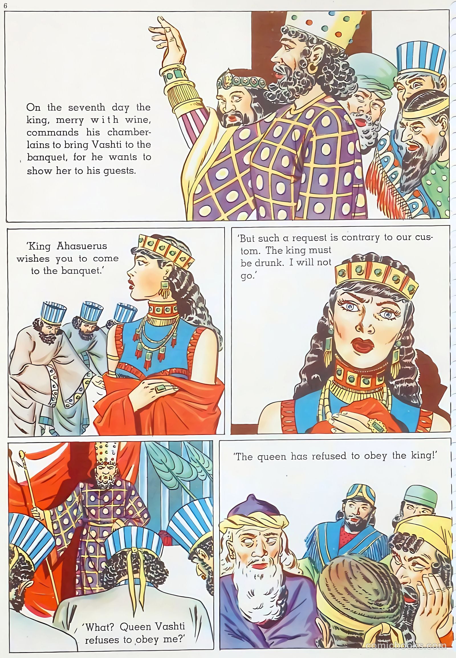 The Life of Esther Visualized #nn (1947) — page 7 of 48