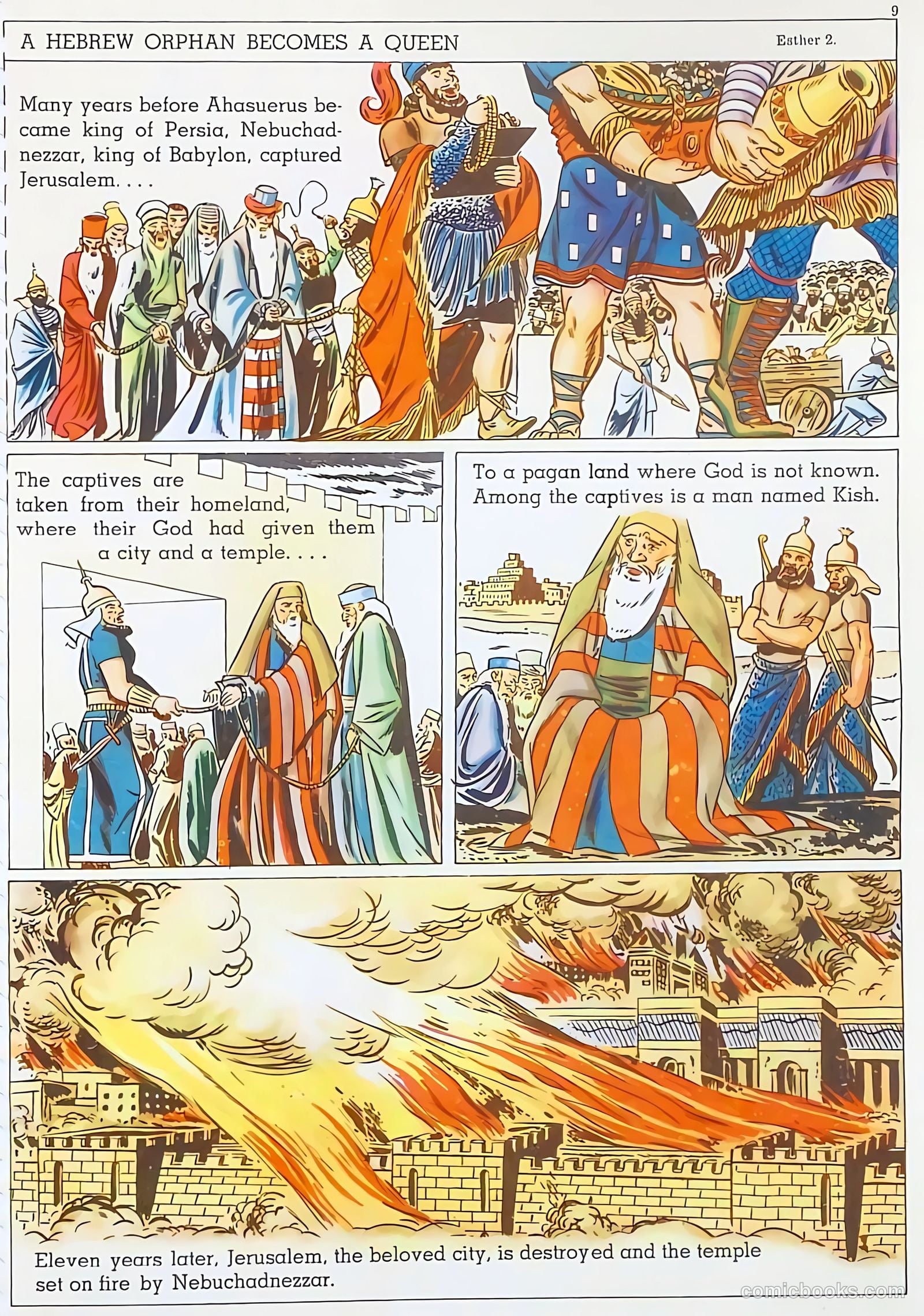 The Life of Esther Visualized #nn (1947) — page 10 of 48