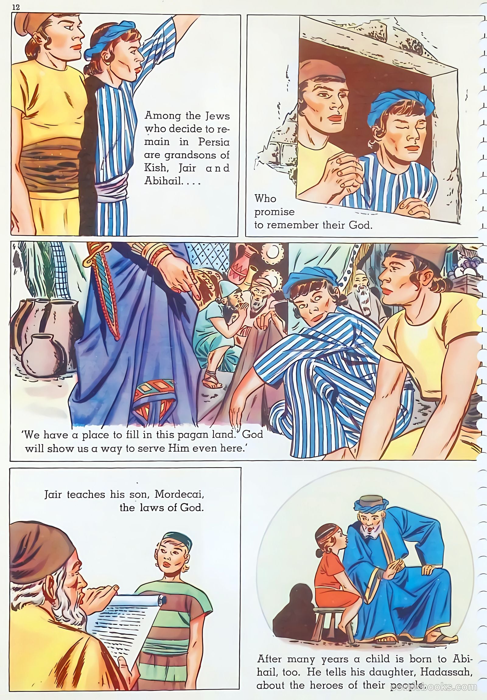 The Life of Esther Visualized #nn (1947) — page 13 of 48