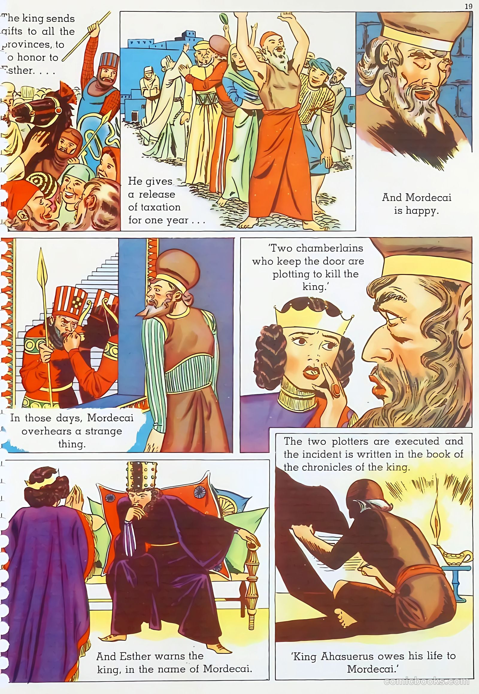 The Life of Esther Visualized #nn (1947) — page 20 of 48