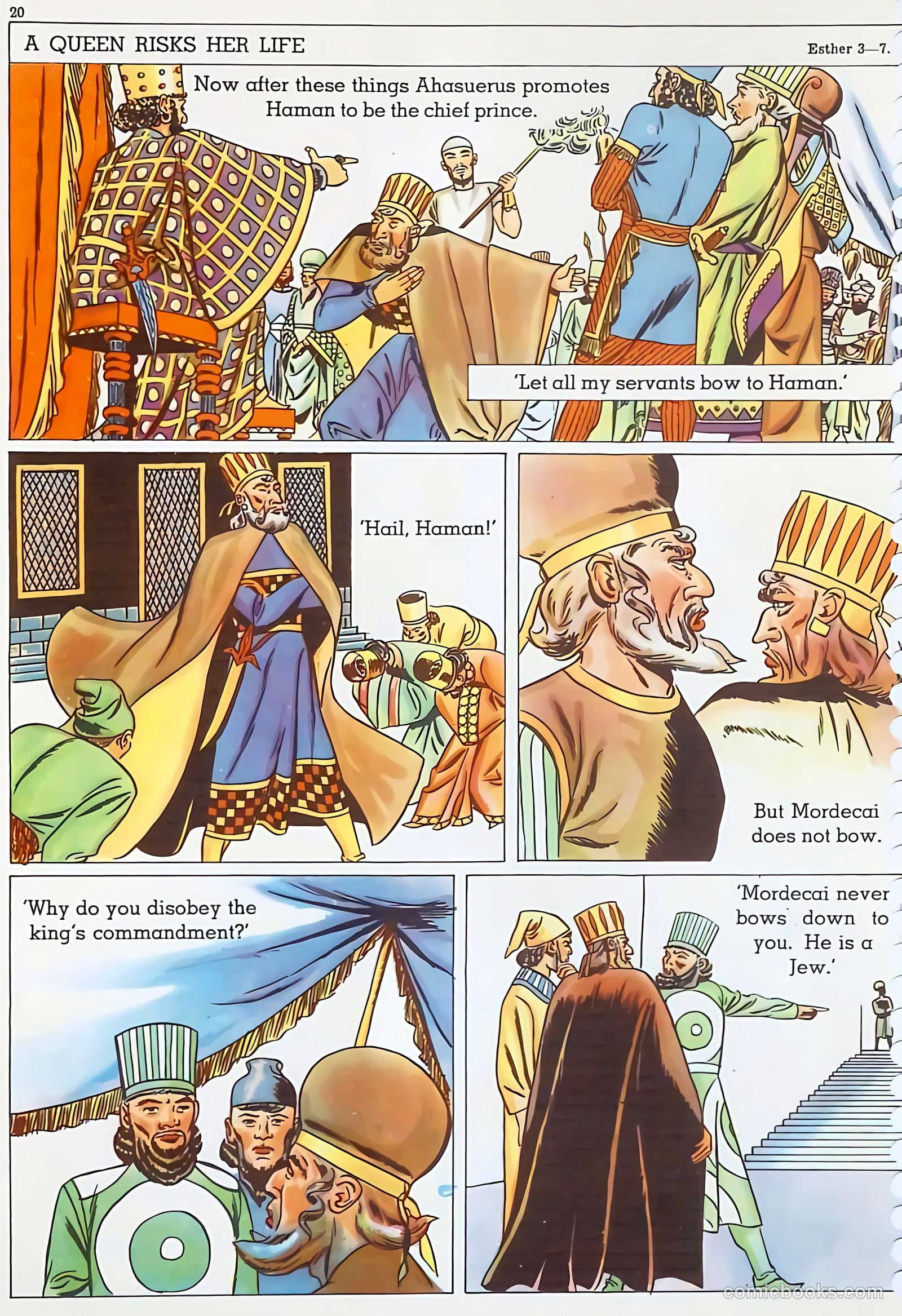 The Life of Esther Visualized #nn (1947) — page 21 of 48