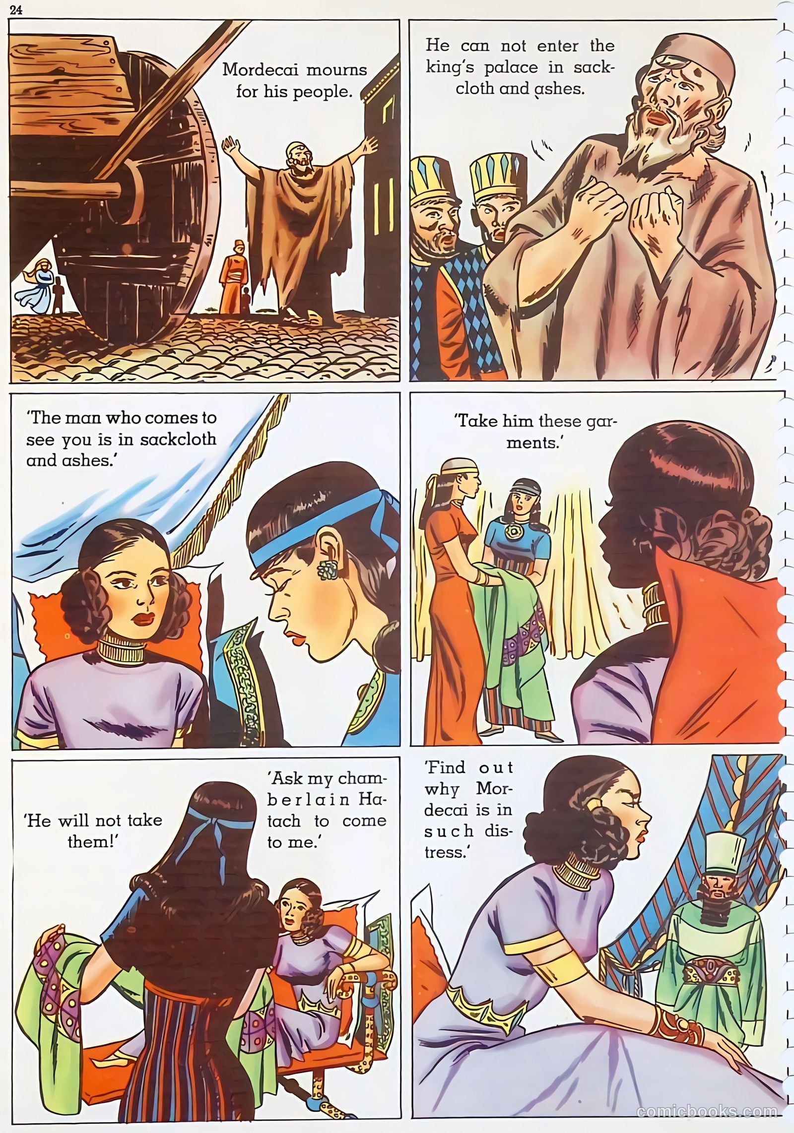 The Life of Esther Visualized #nn (1947) — page 25 of 48