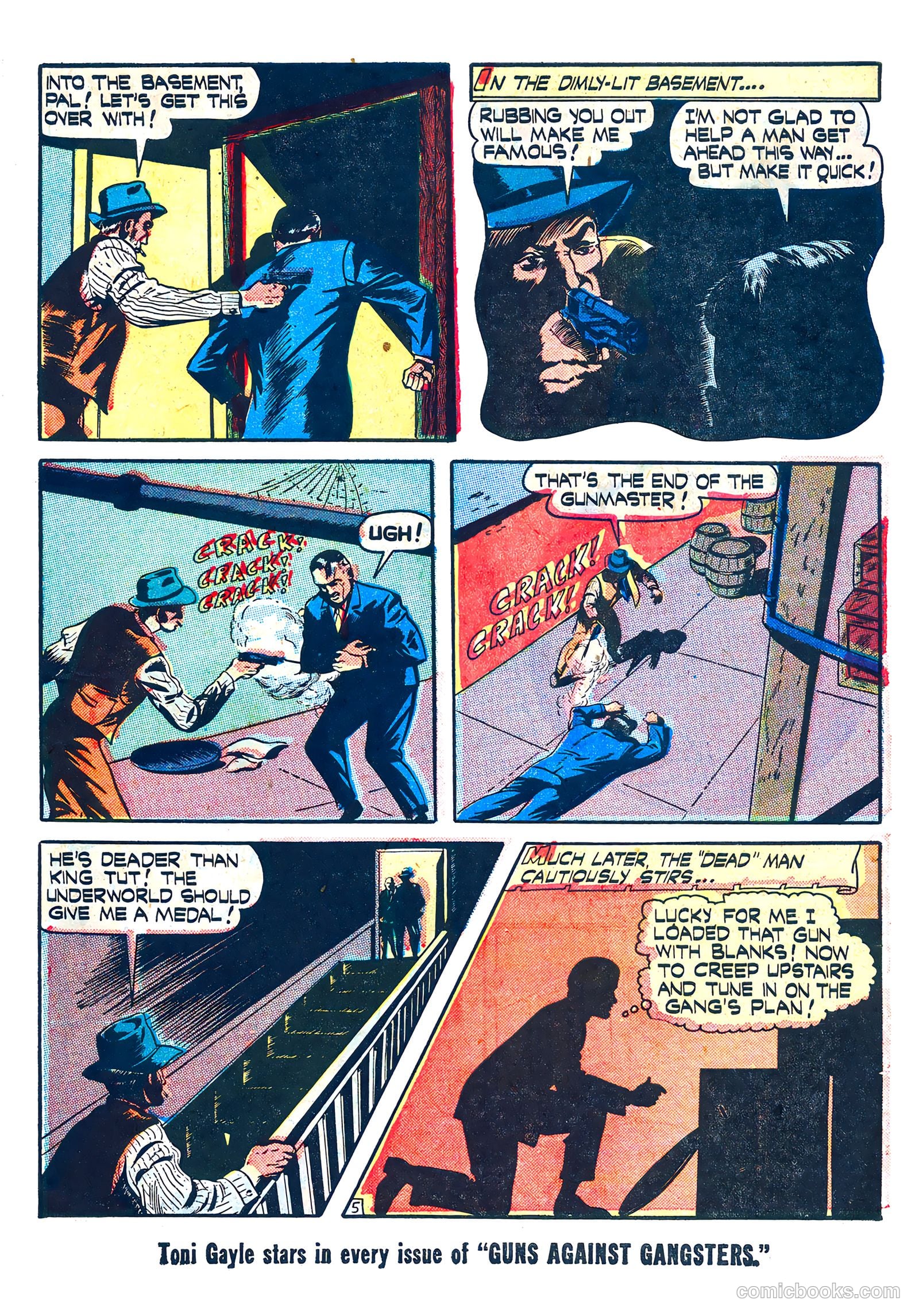 Guns Against Gangsters #1 (1948) — page 7 of 36