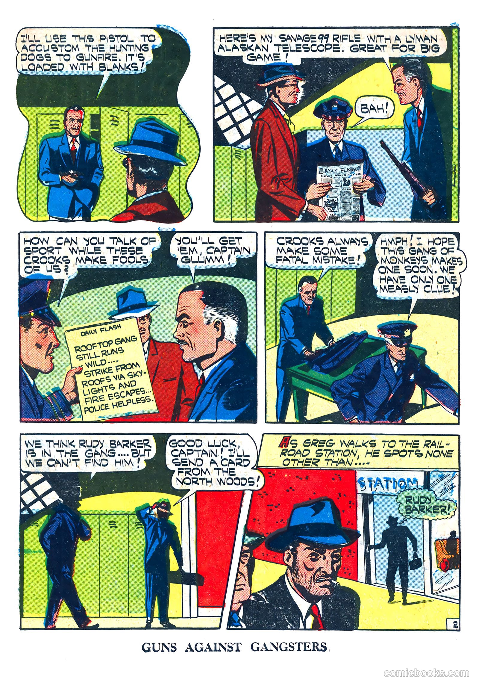 Guns Against Gangsters #7 (1948) — page 4 of 36
