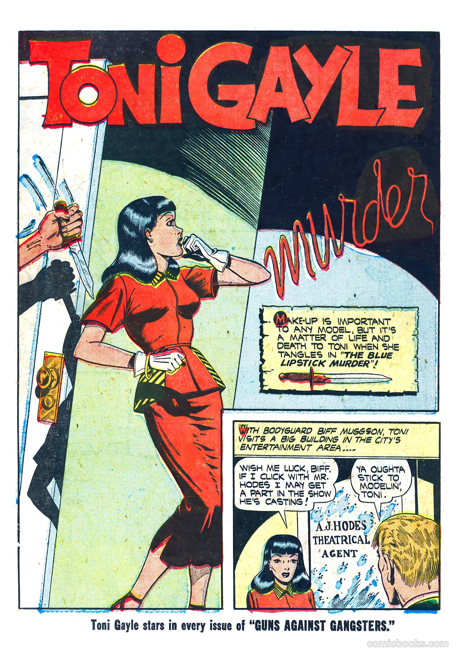 Guns Against Gangsters #7 (1948) — page 16 of 36