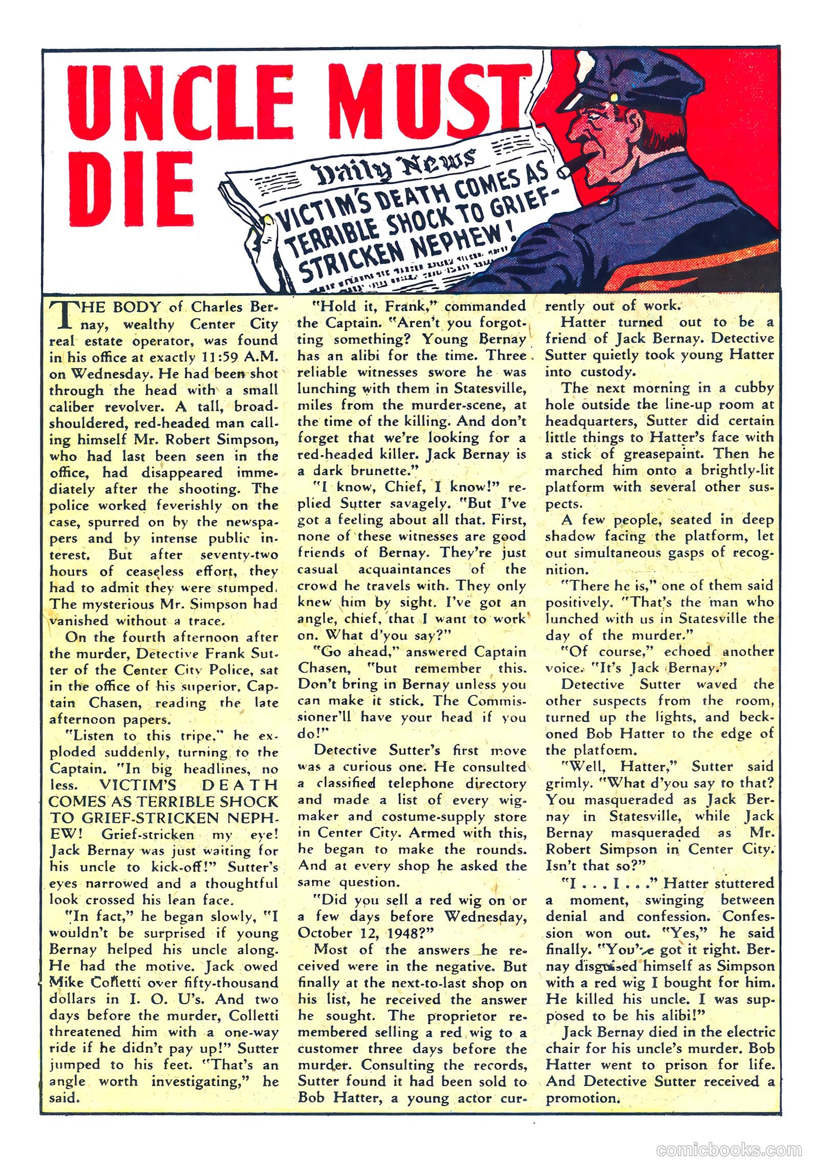 Guns Against Gangsters #7 (1948) — page 26 of 36