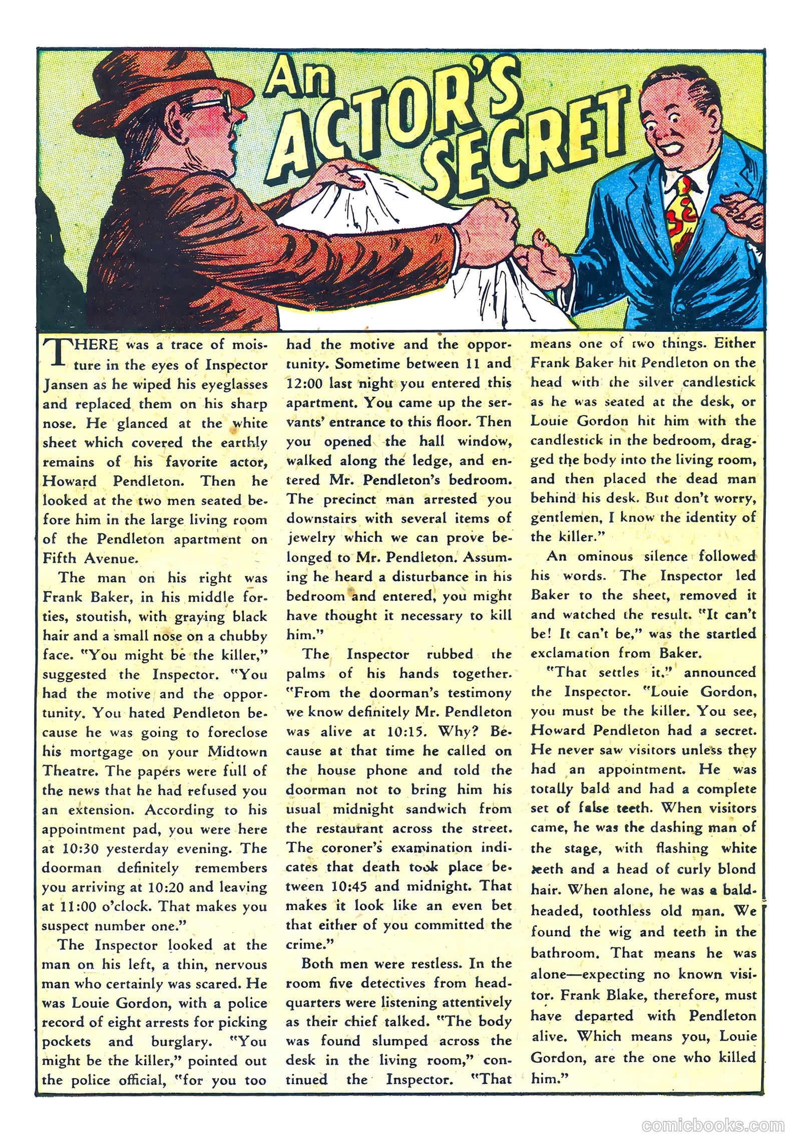 Guns Against Gangsters #7 (1948) — page 27 of 36