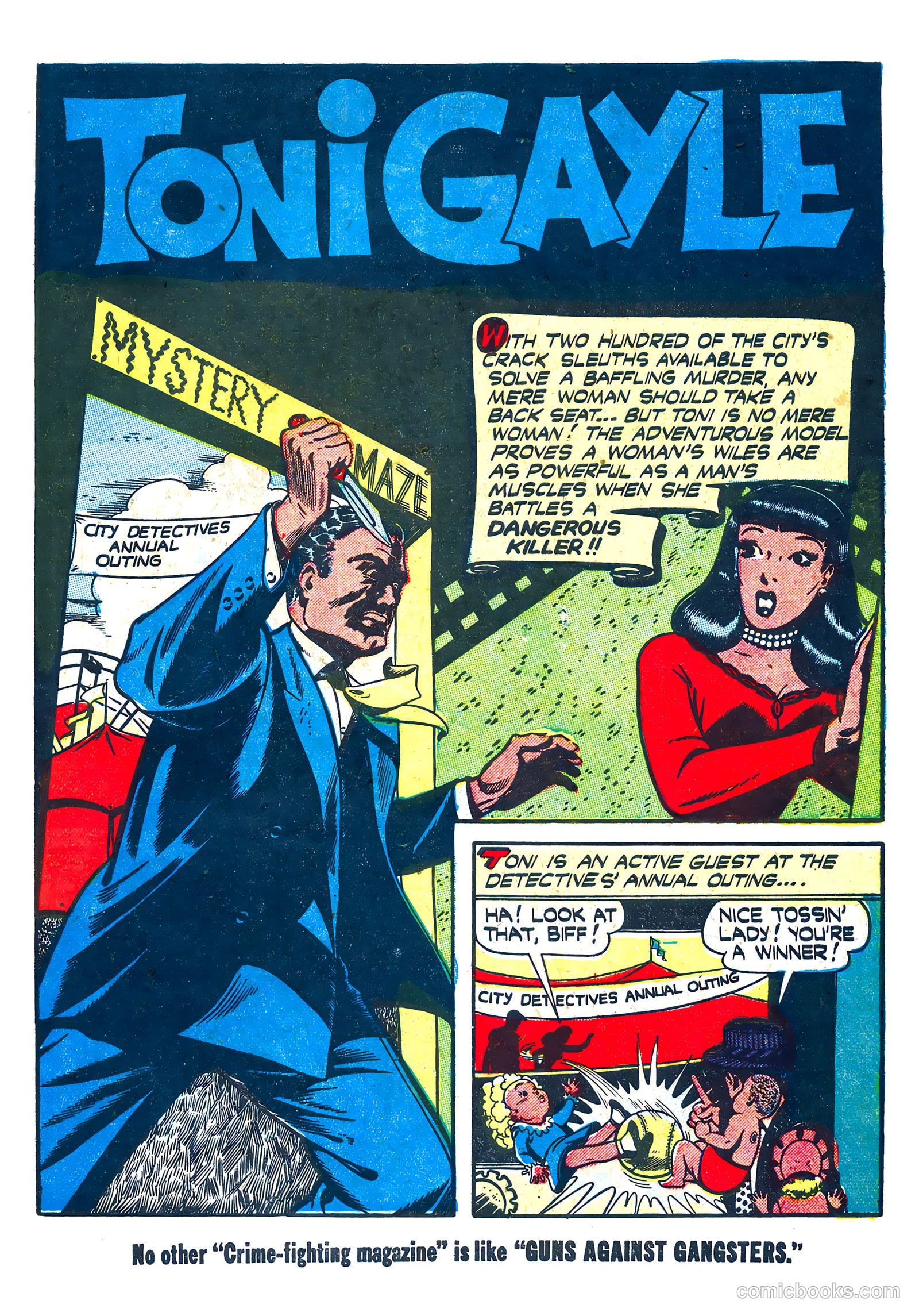 Guns Against Gangsters #7 (1948) — page 29 of 36
