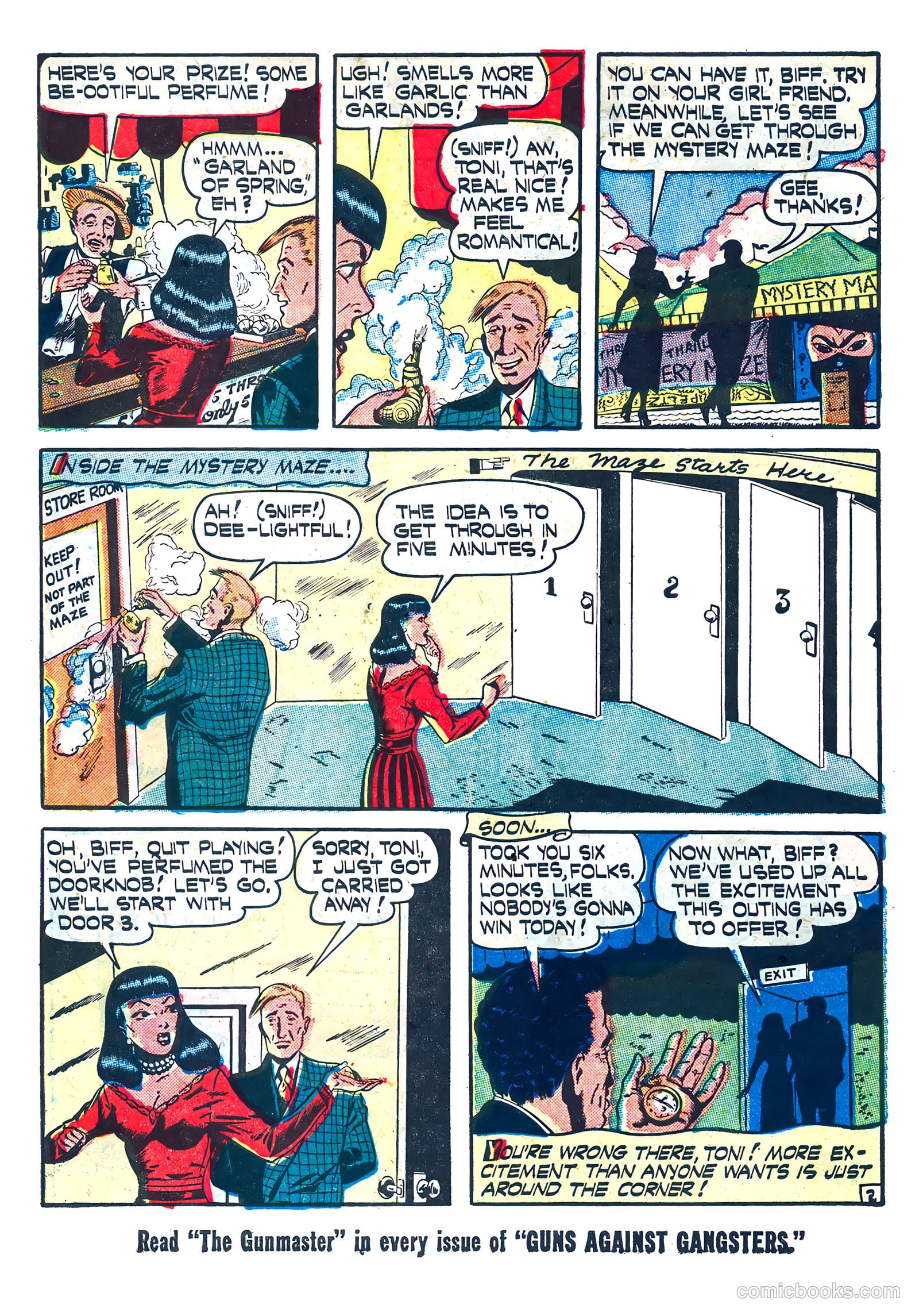 Guns Against Gangsters #7 (1948) — page 30 of 36