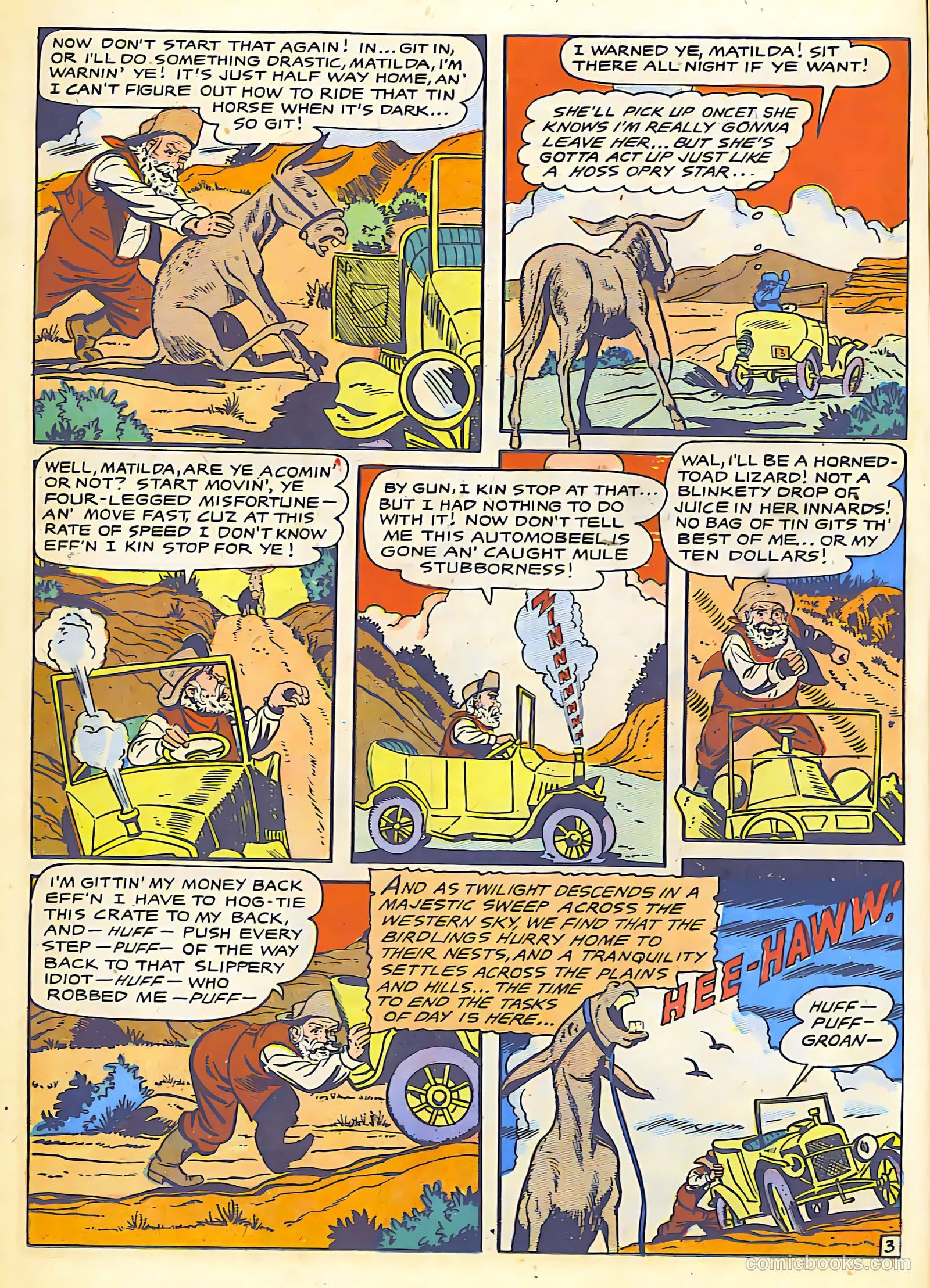 The Lone Rider #25 (1950) — page 16 of 36