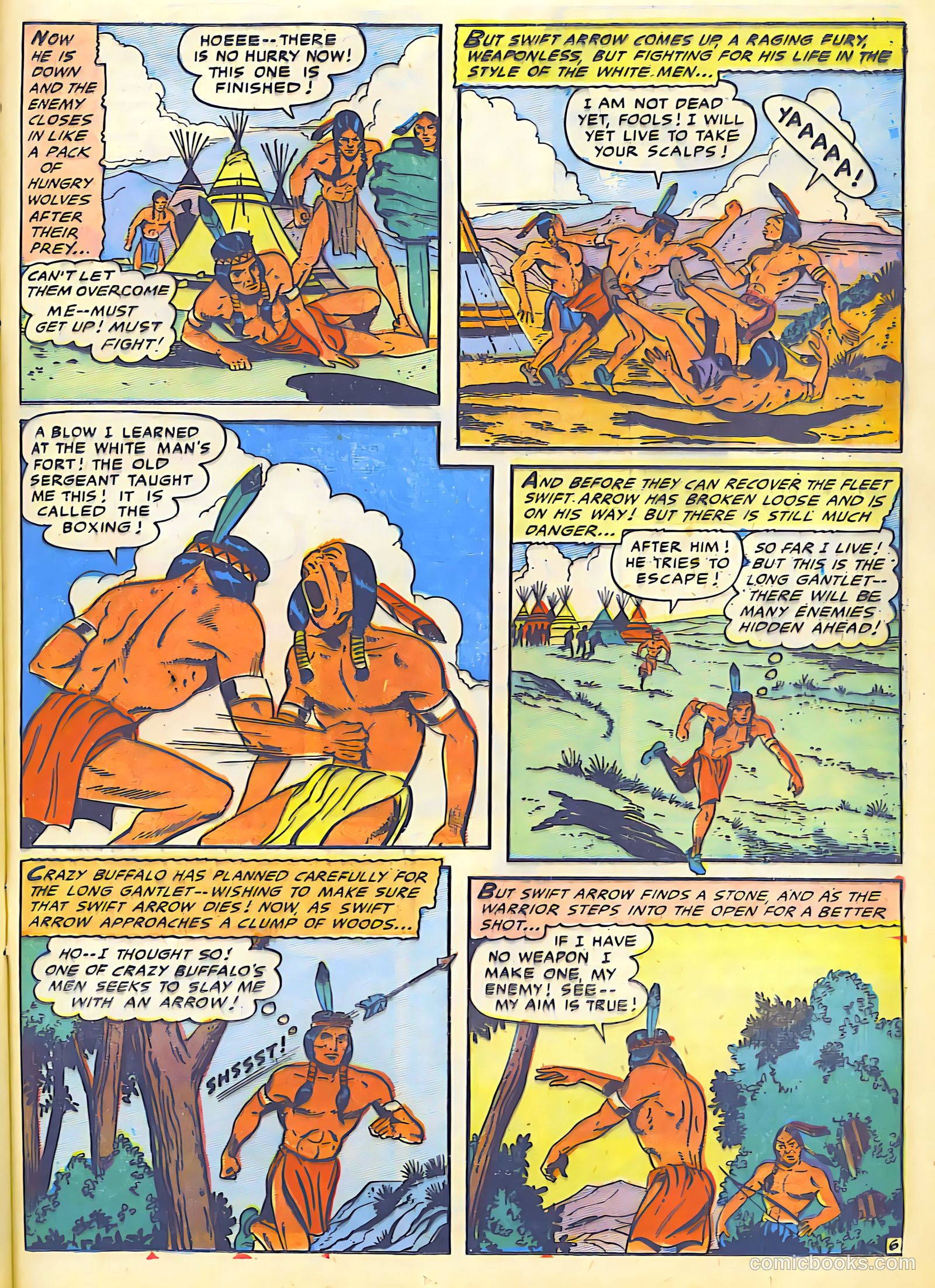 The Lone Rider #25 (1950) — page 25 of 36