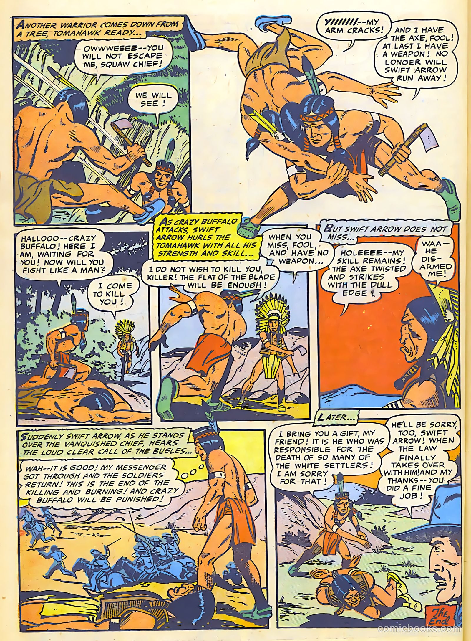 The Lone Rider #25 (1950) — page 26 of 36