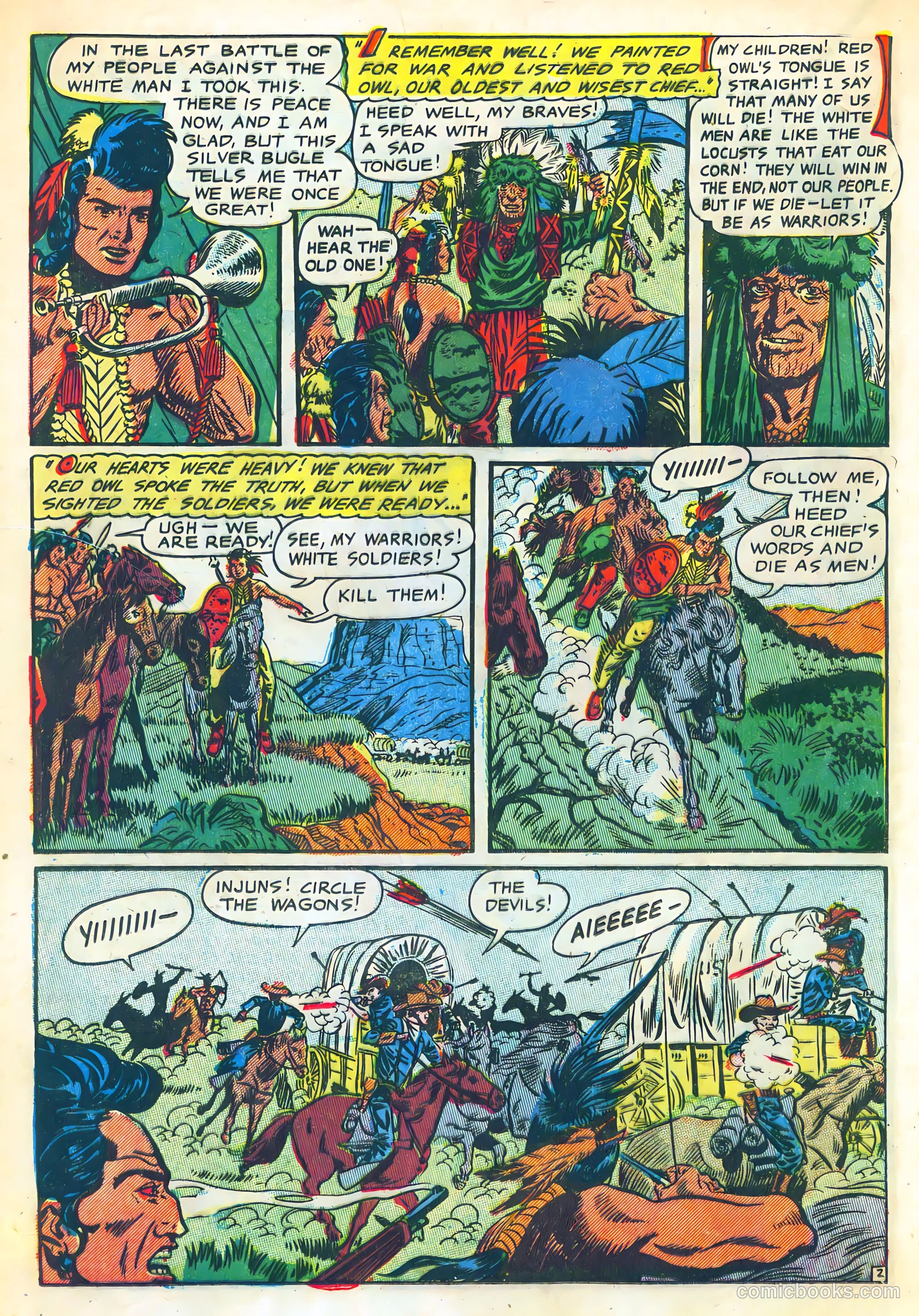 The Lone Rider #10 (1950) — page 12 of 36