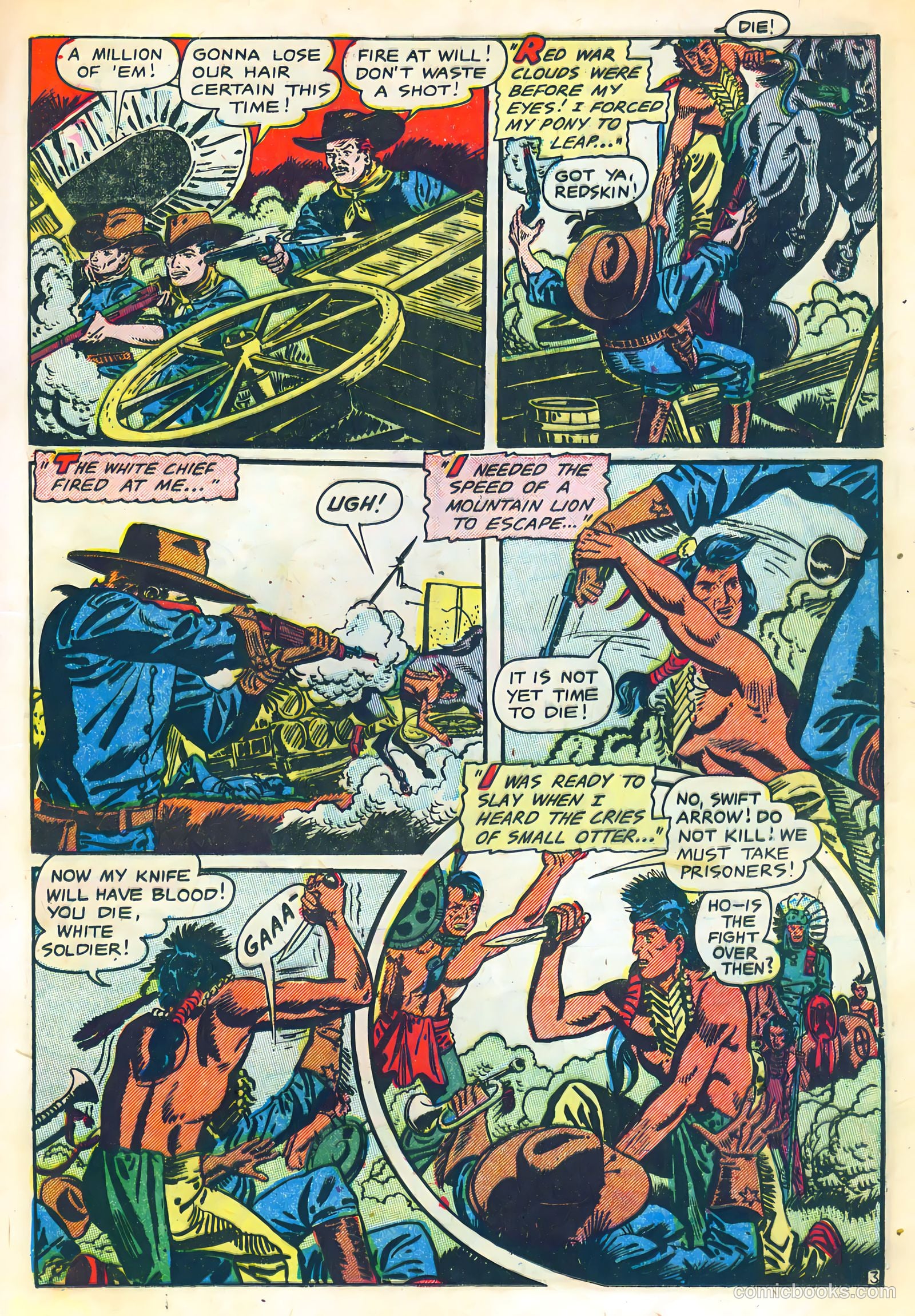 The Lone Rider #10 (1950) — page 13 of 36