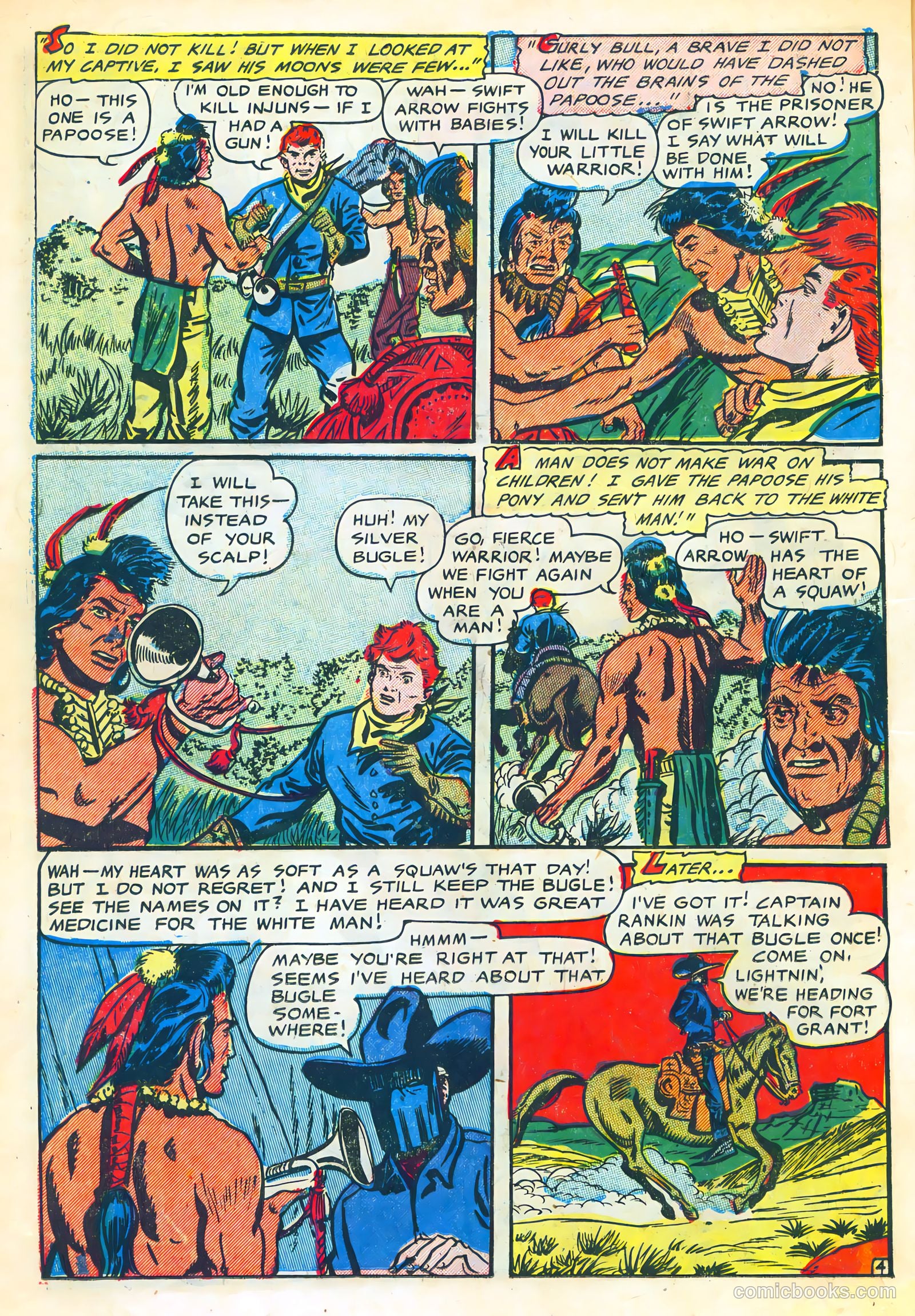 The Lone Rider #10 (1950) — page 14 of 36