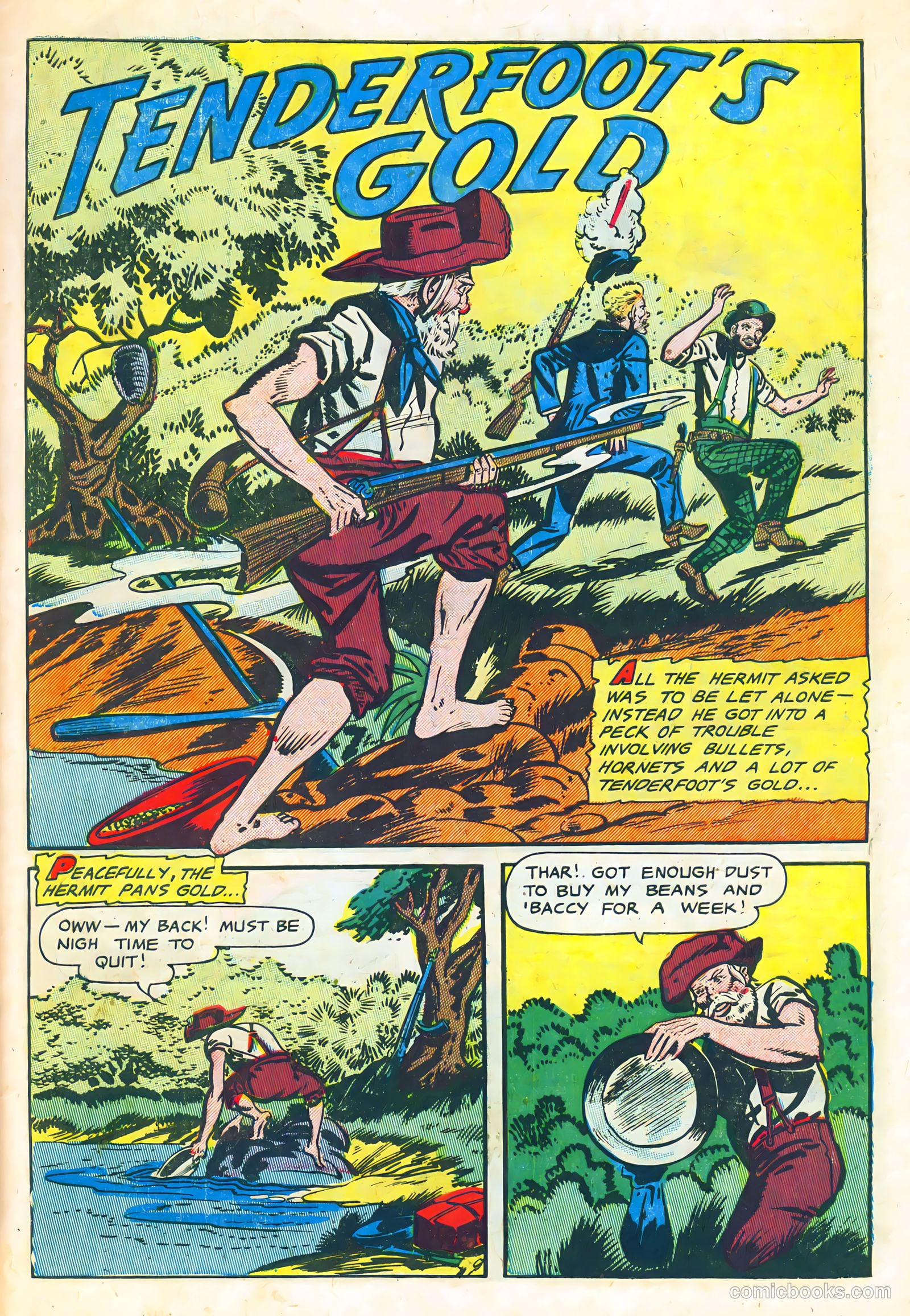The Lone Rider #10 (1950) — page 27 of 36